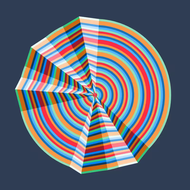 Folded Circle #29
