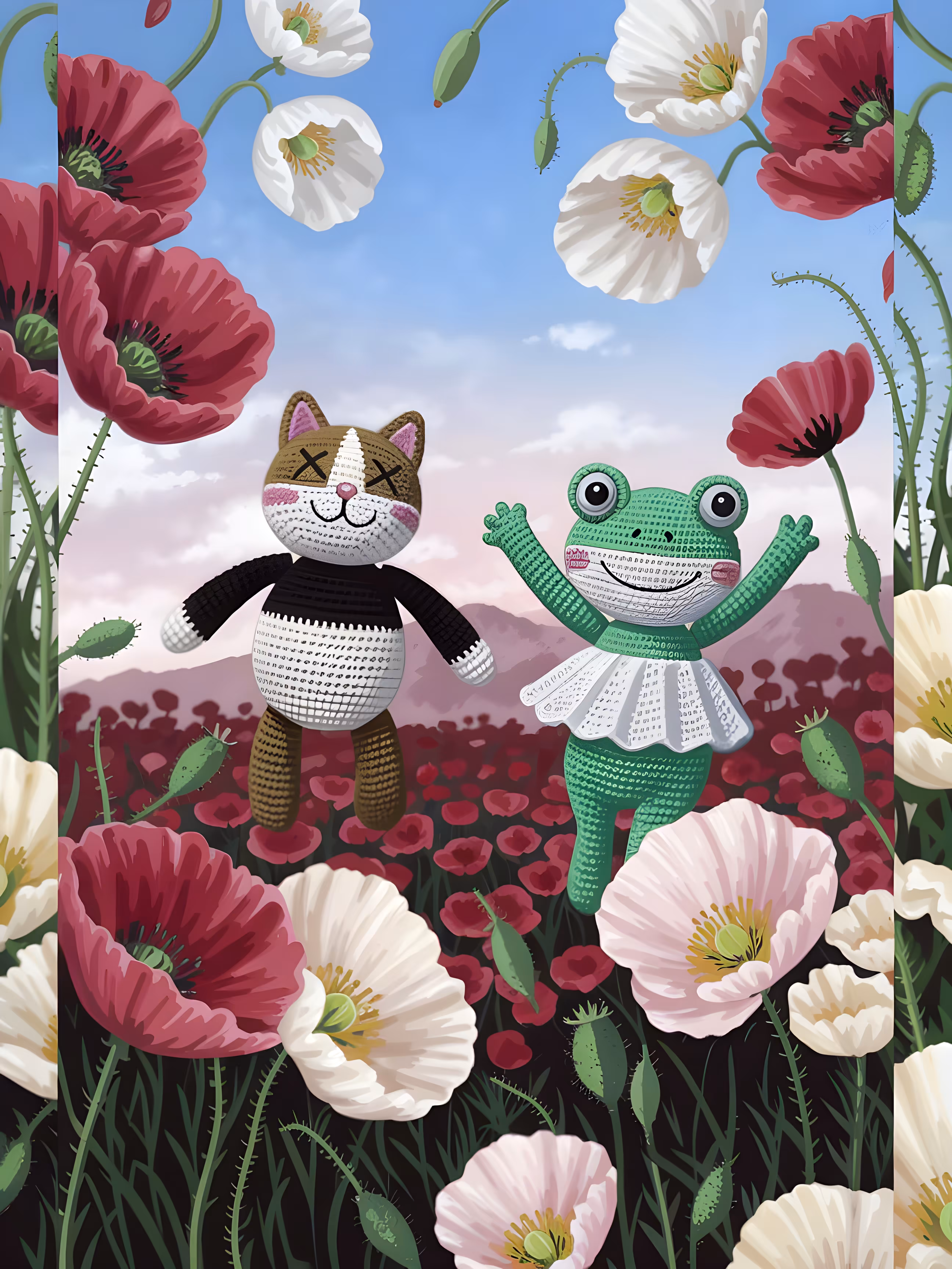 Cats in Spring #3