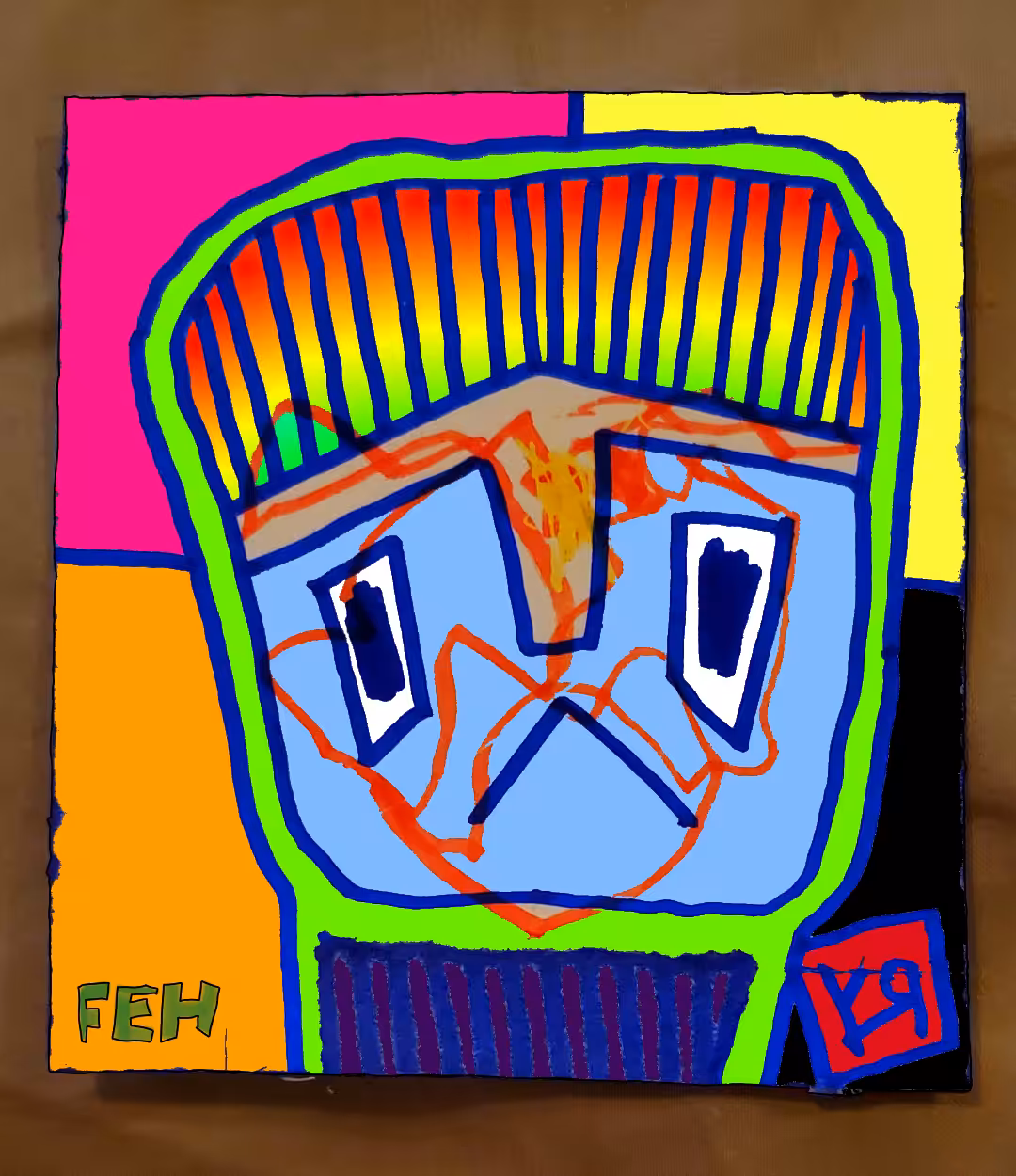 BACK to PRIMITIVITY (2023): "Makeover" by Richard F. Yates (Holy Fool) & Felicity Echo Hanson (Toddler Terror)