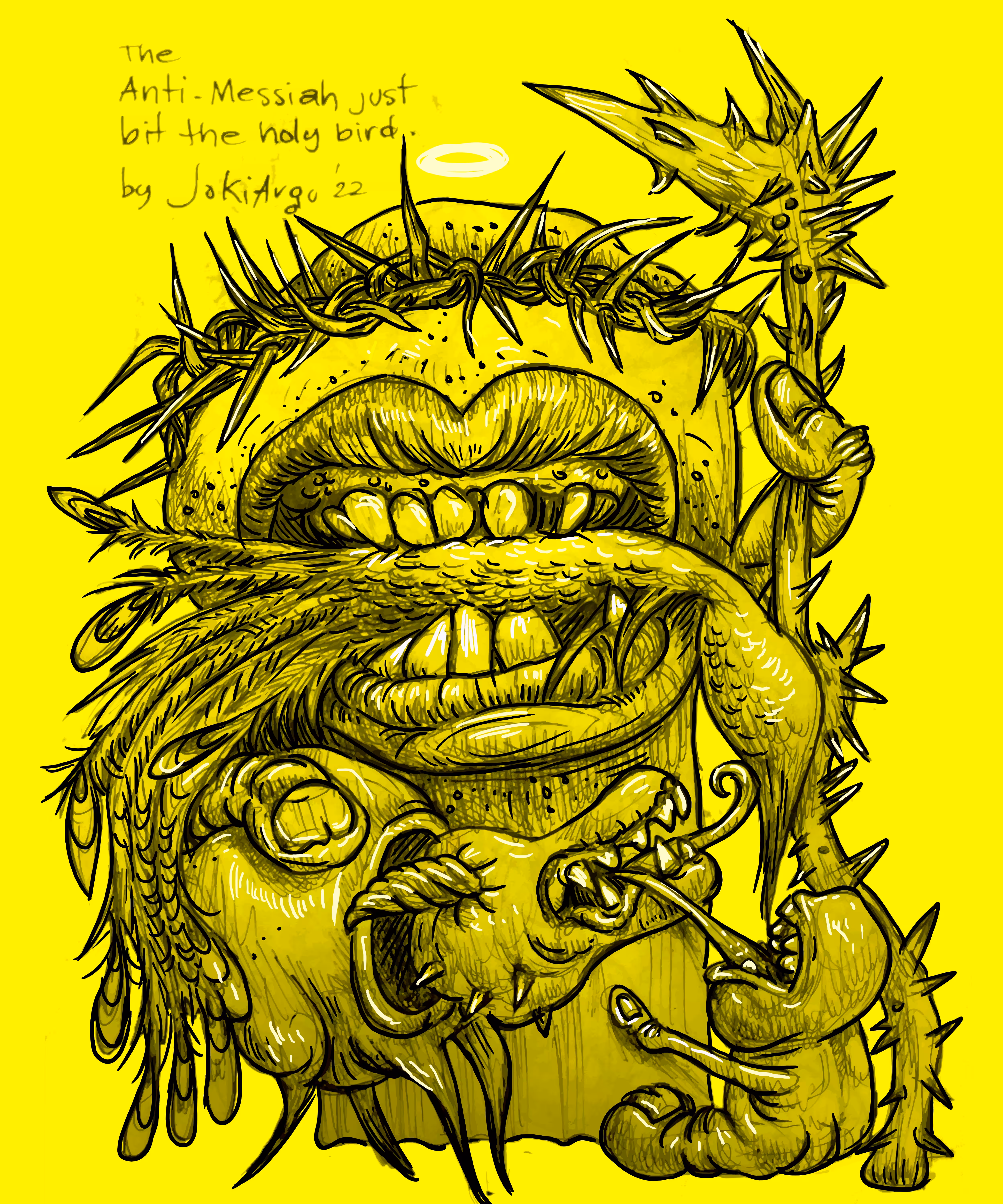 The Whimsies'22: signs: the anti messiah just bit the holy bird