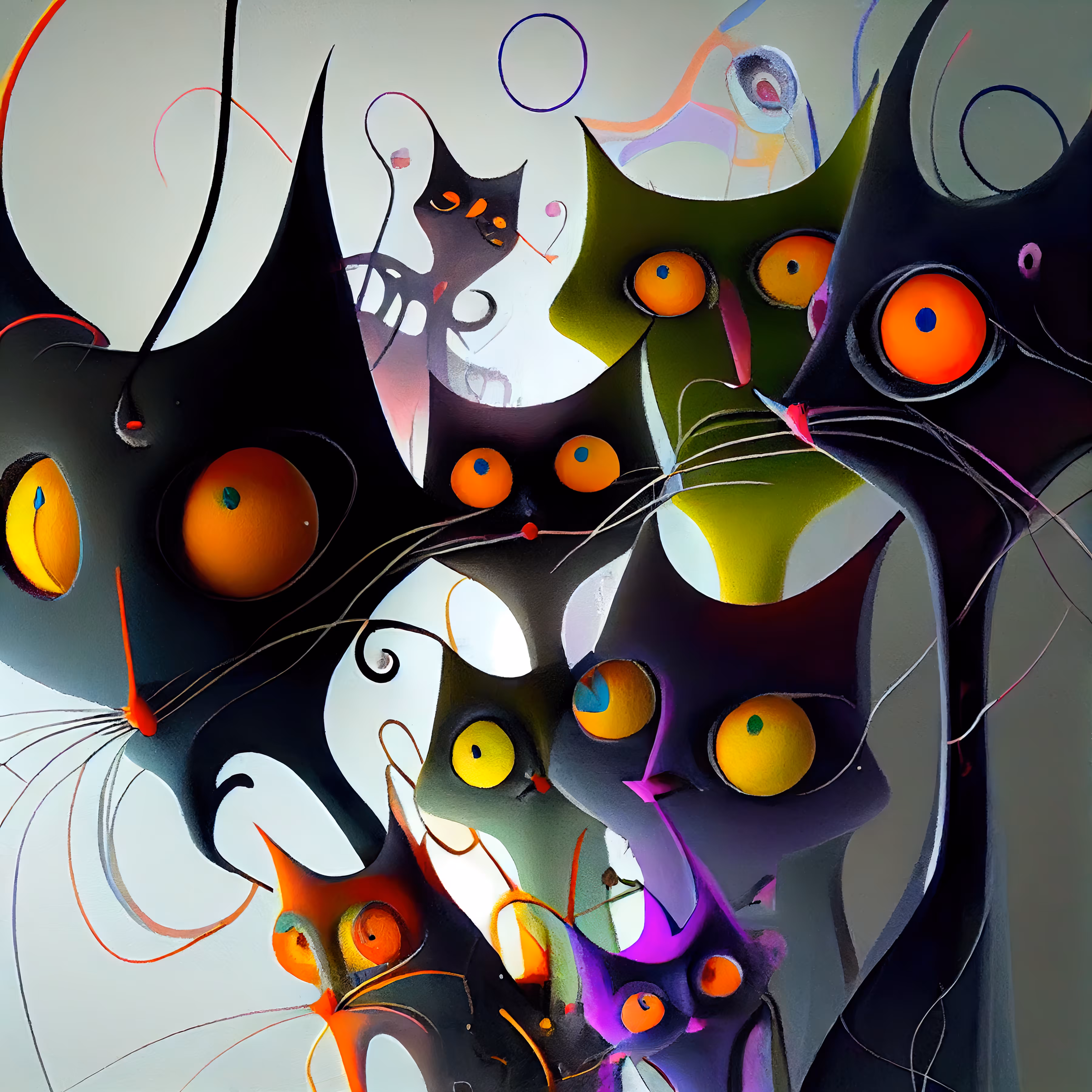 Abstract Cats 7