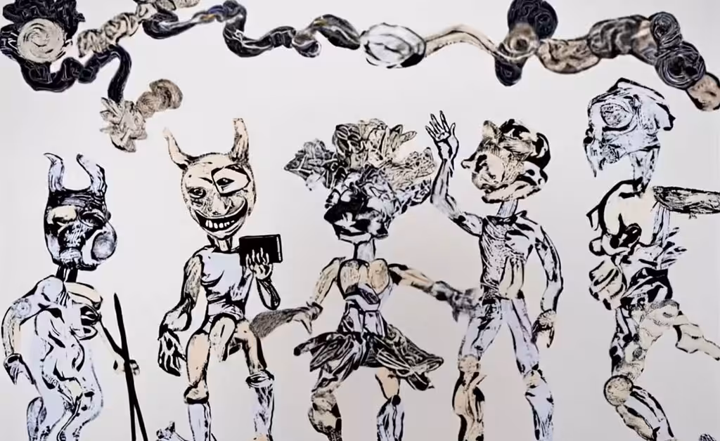 Crazy  Monotypes