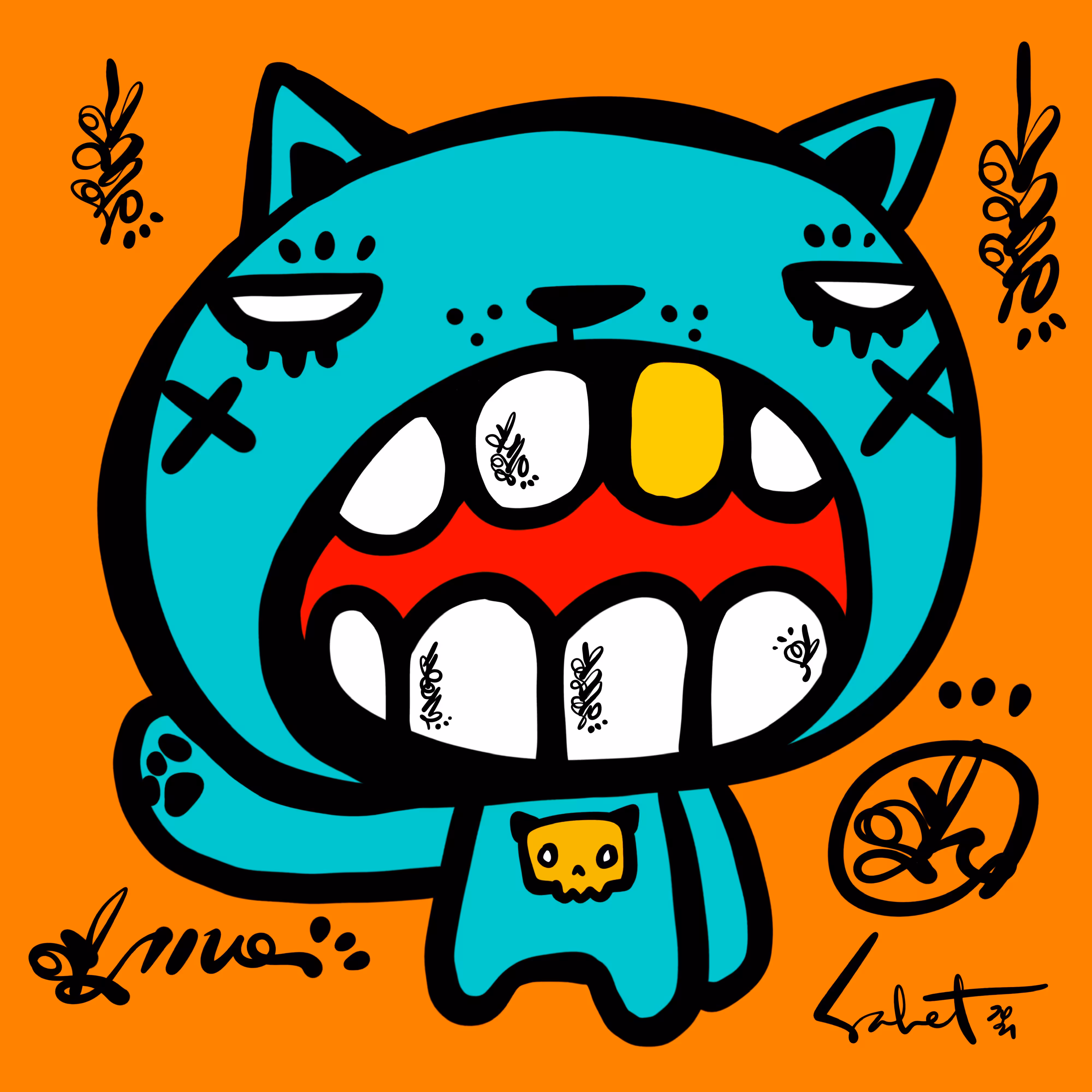 Ugly Kitties by Sabet #169