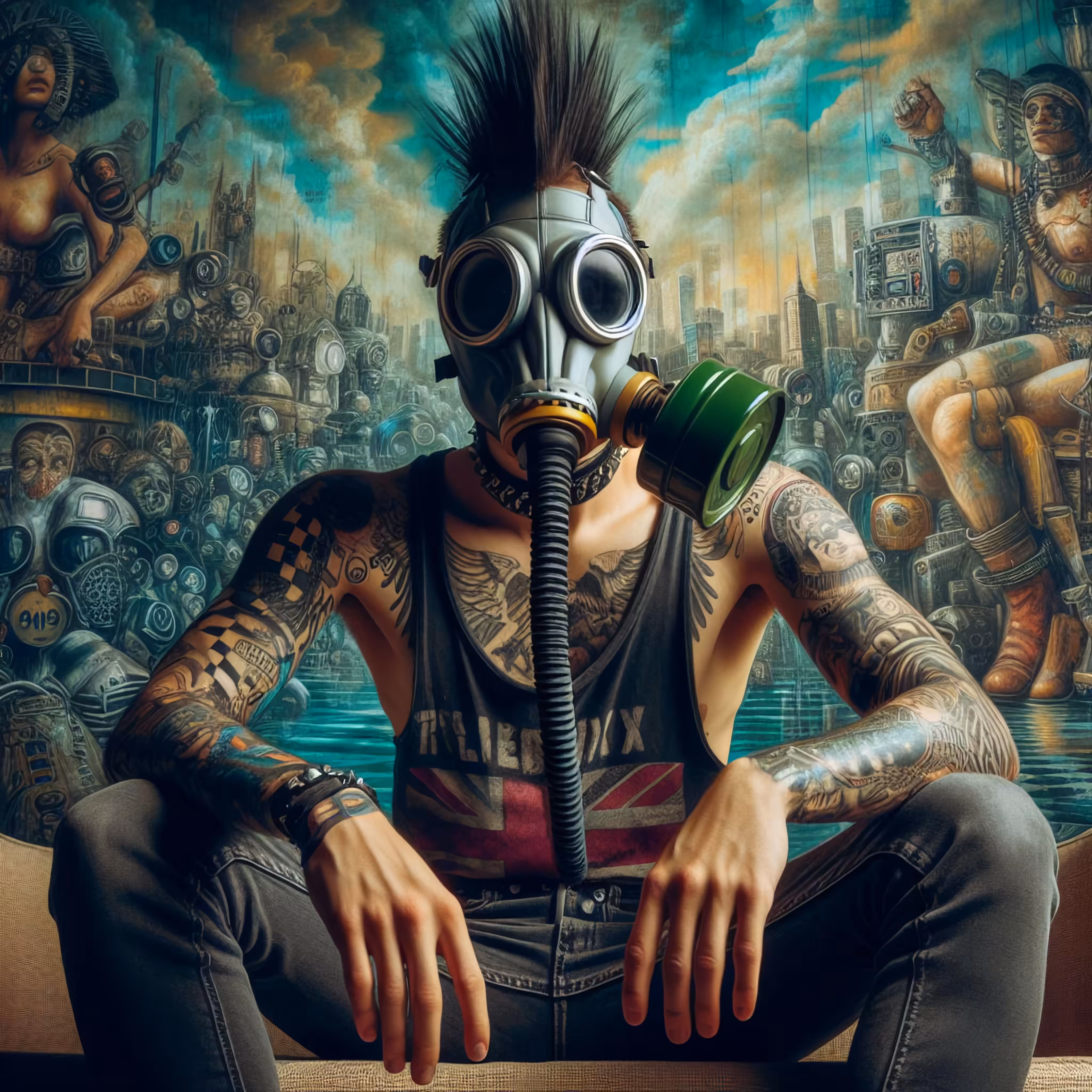 Graffiti Guardian Gasmask