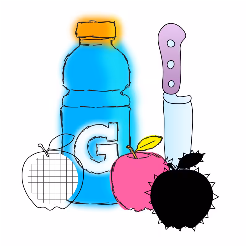 gatorade and apples #196