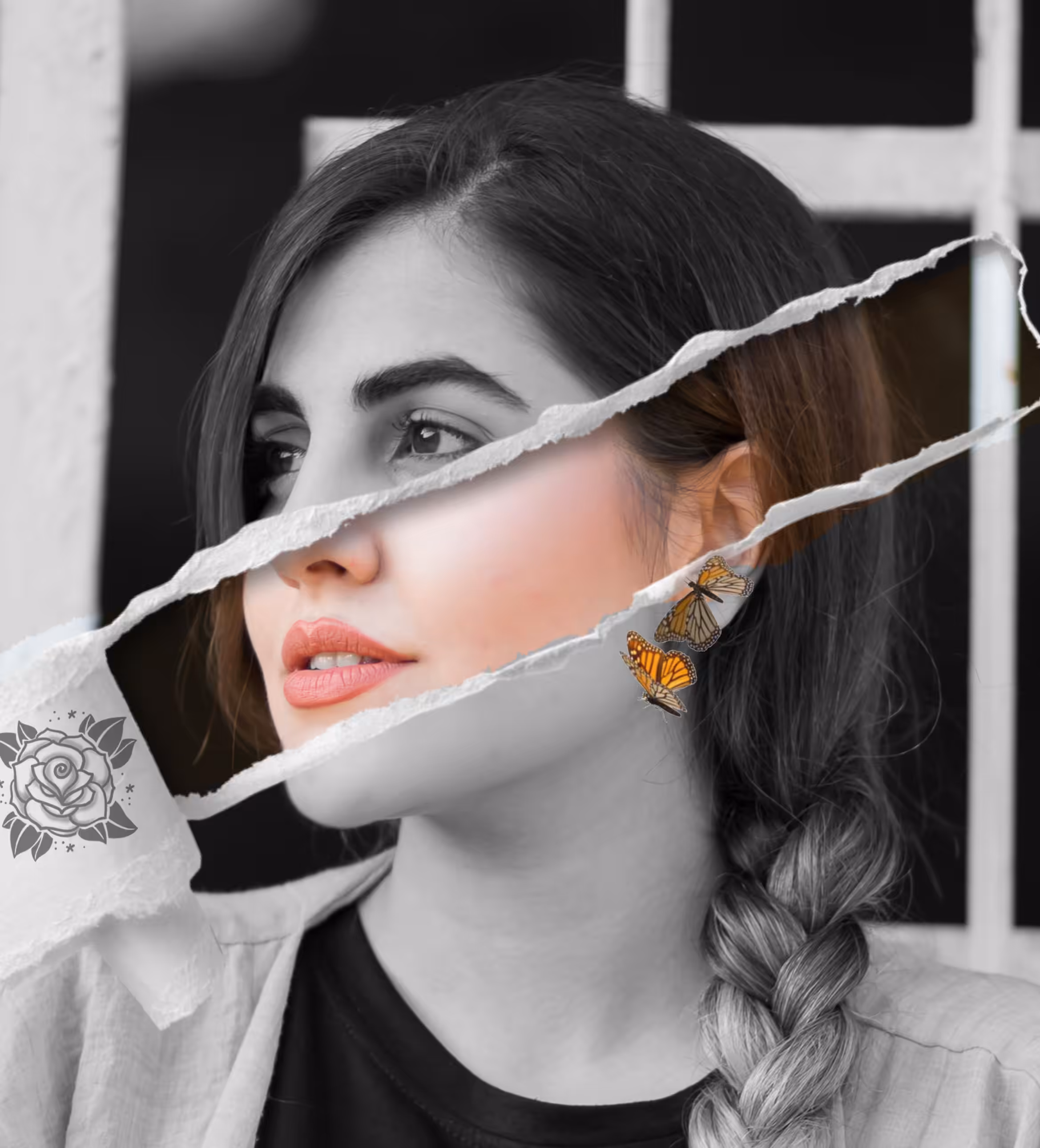 Butterflies Don’t Fade in Monochrome