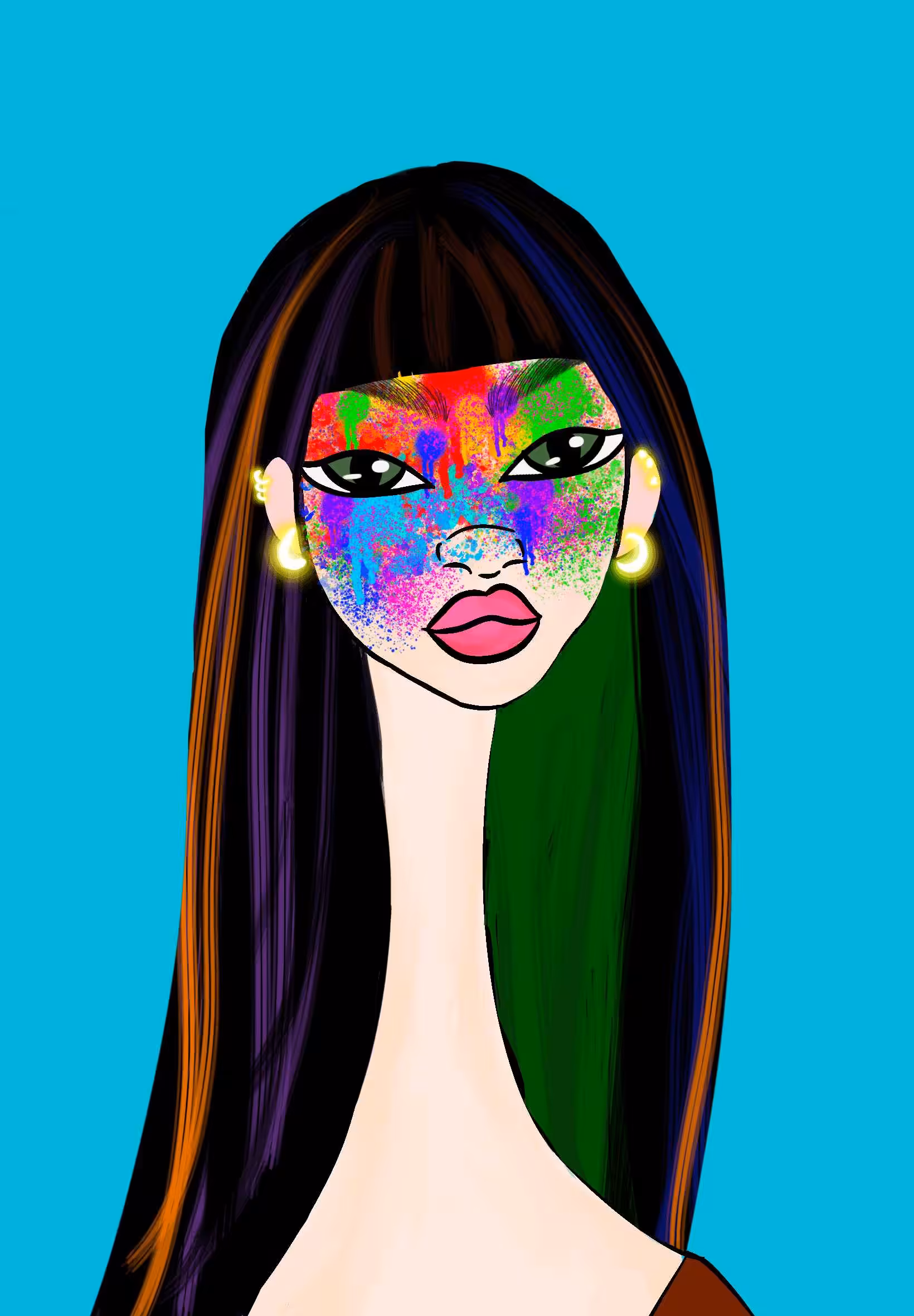 Long Neckie Ladies: Long Neckie Lady #107