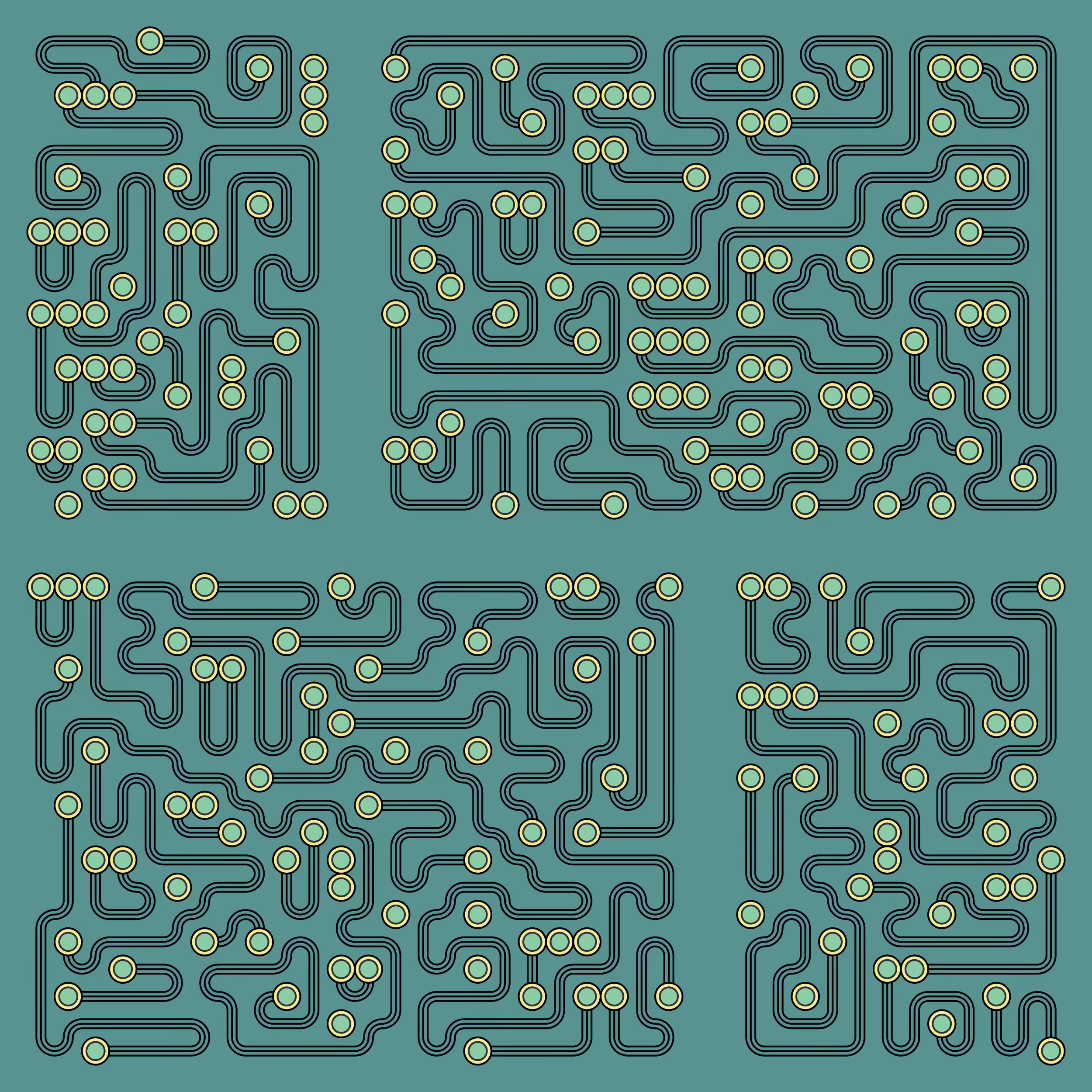 Stochastic Connections: Blocks CL-1081