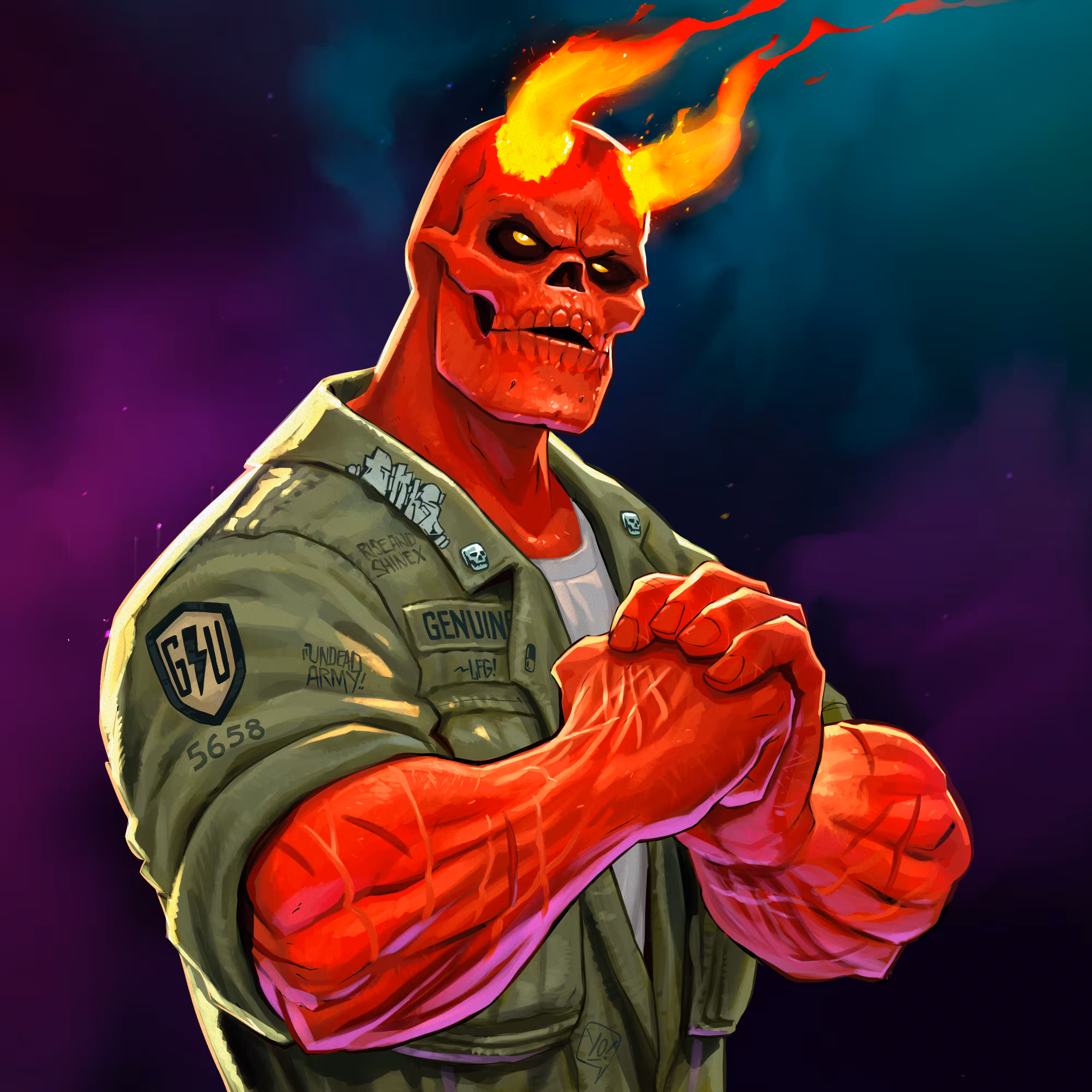 The FLAMING LOU