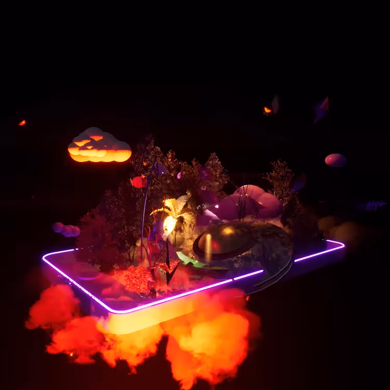 UFO Garden on your Phone