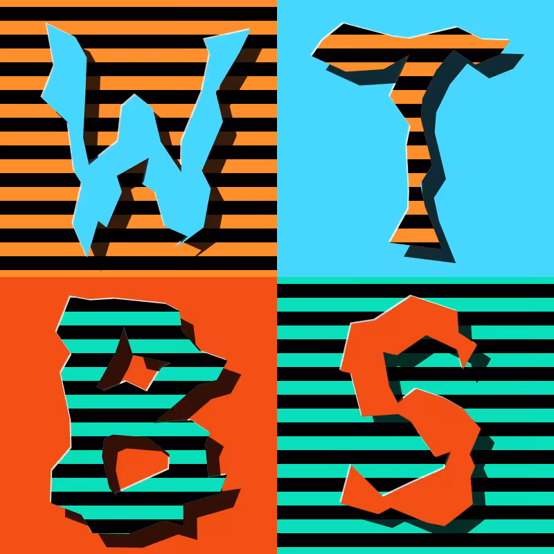 Waiting To Be Signed Logo with Wobbles #150