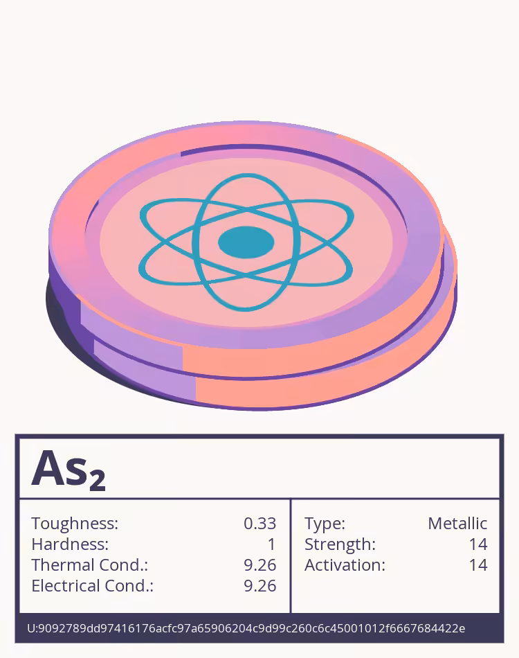 OTOM: As₂ molecule