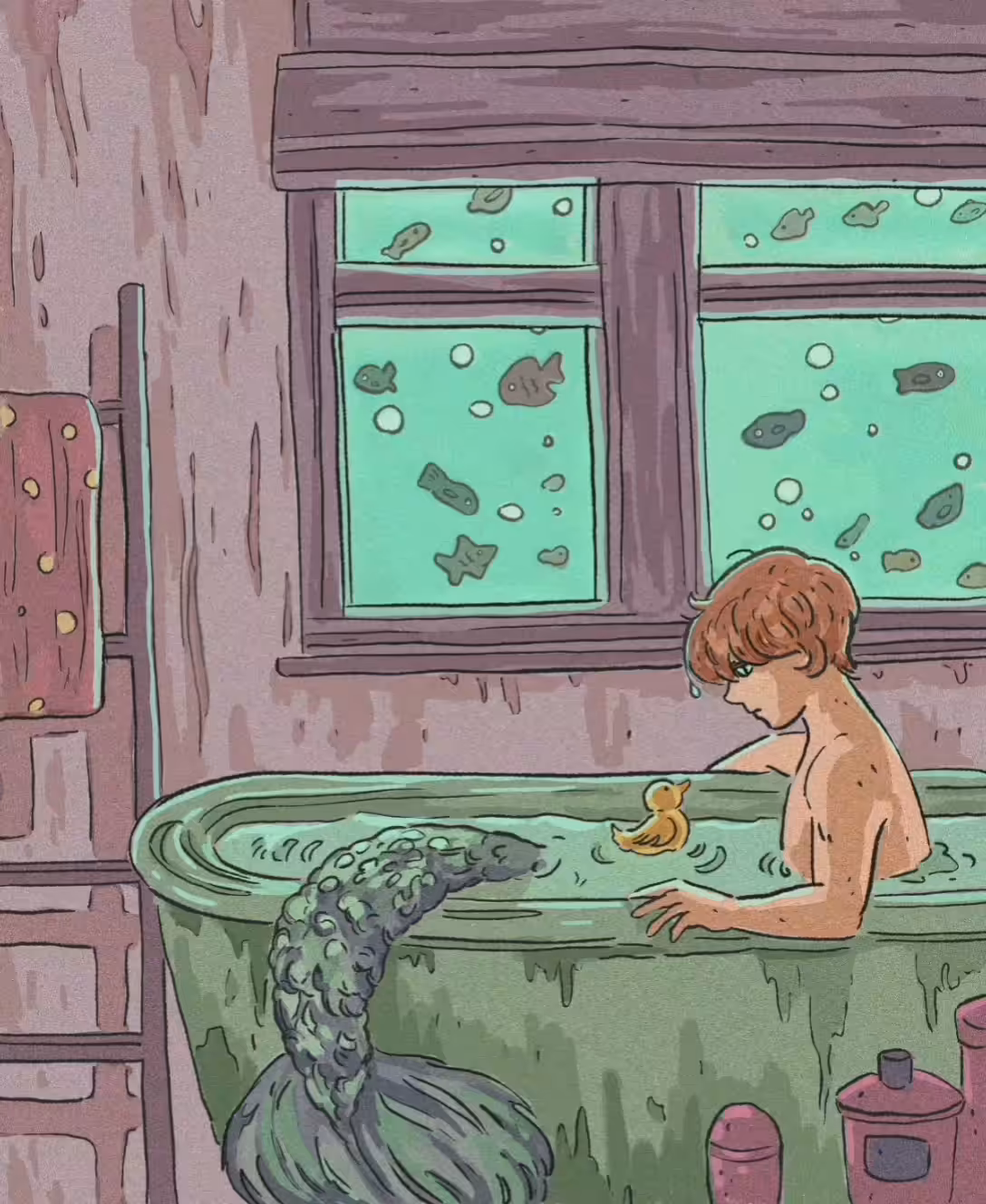 Merman in the Tub