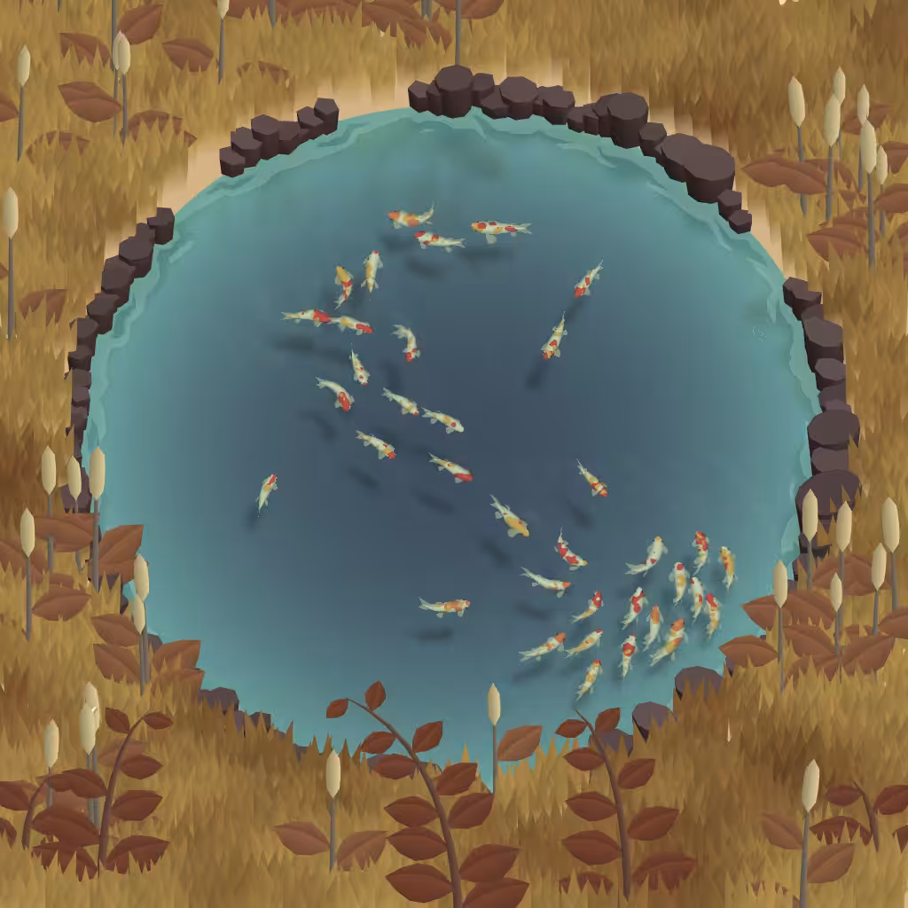 Koi Pond #7 - Fry