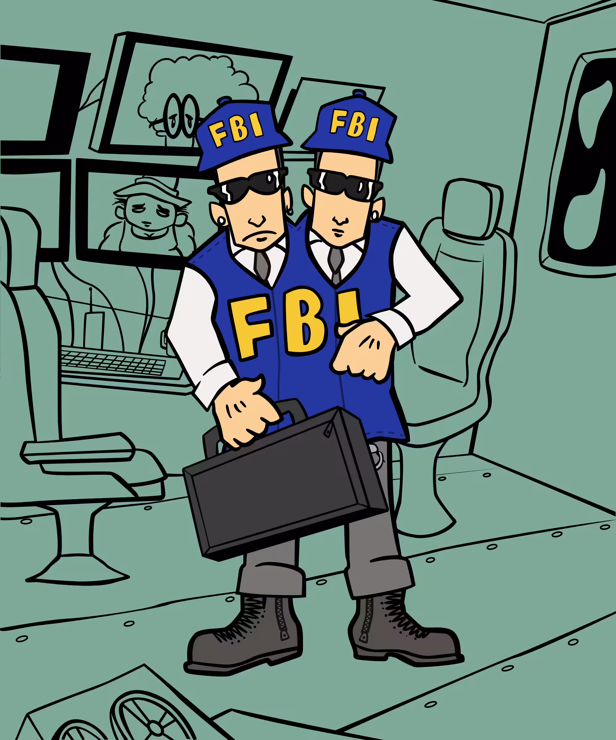Agents Brown and Knows #308