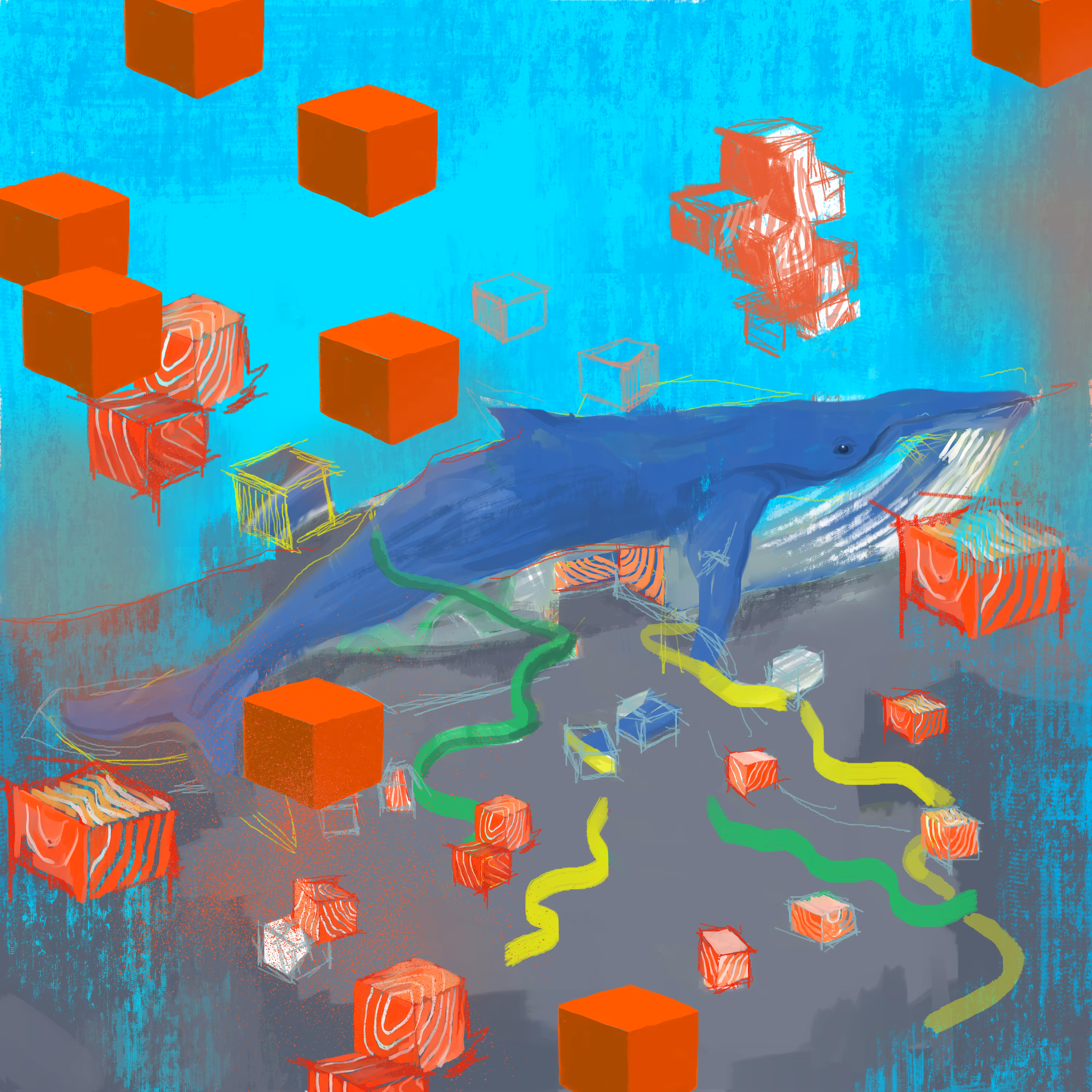 Exploding Whale