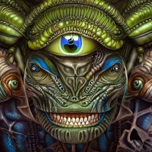 FZDAN's  World: Green alien
