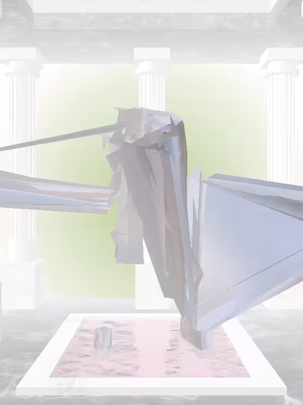 HeavenComputer: The Dancing Stealth Dark Blue Woman #4161