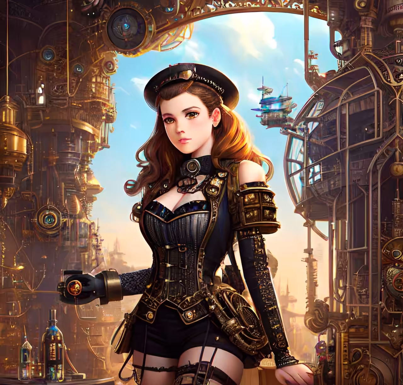 Locomotive girl #016
