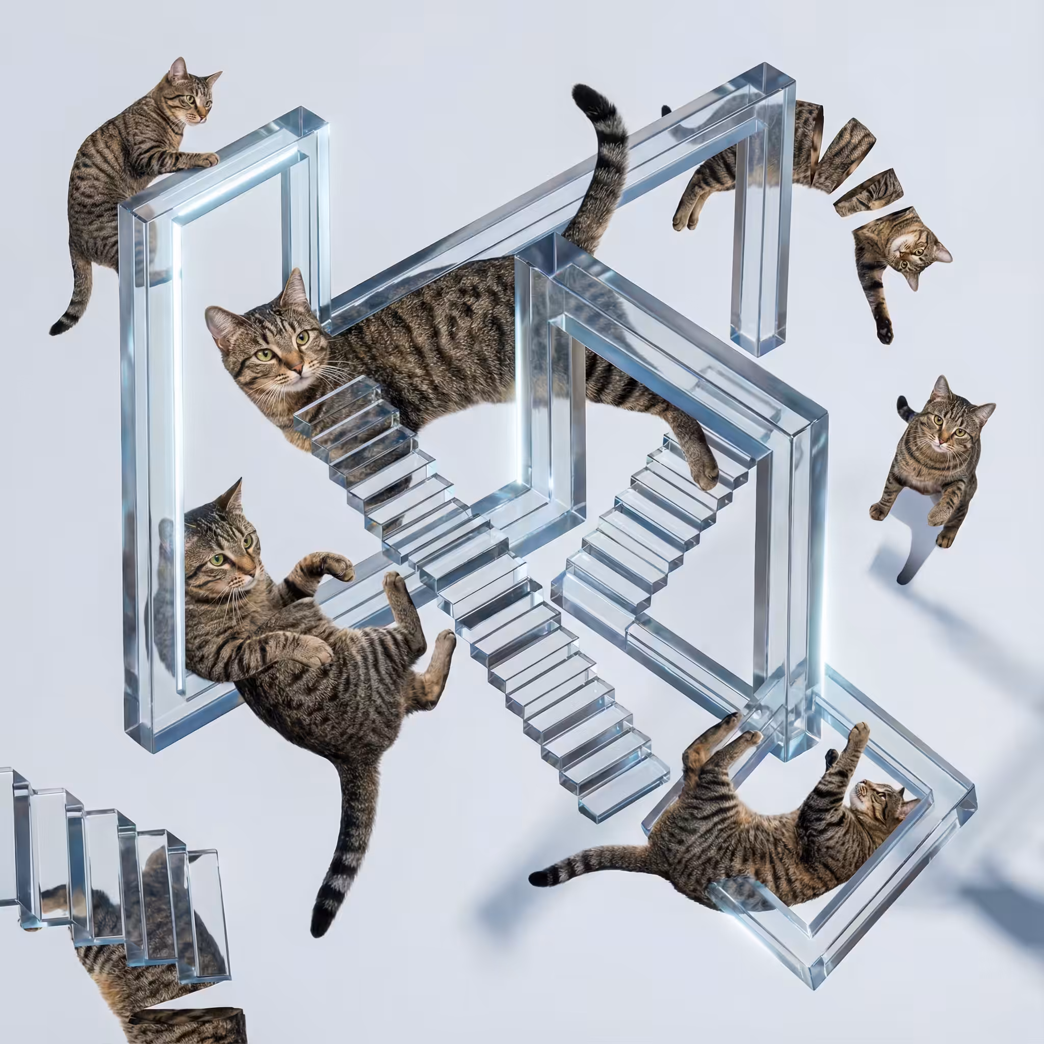 abstract cats #34