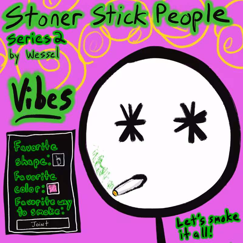 Stoner Stick People Series 2 #33