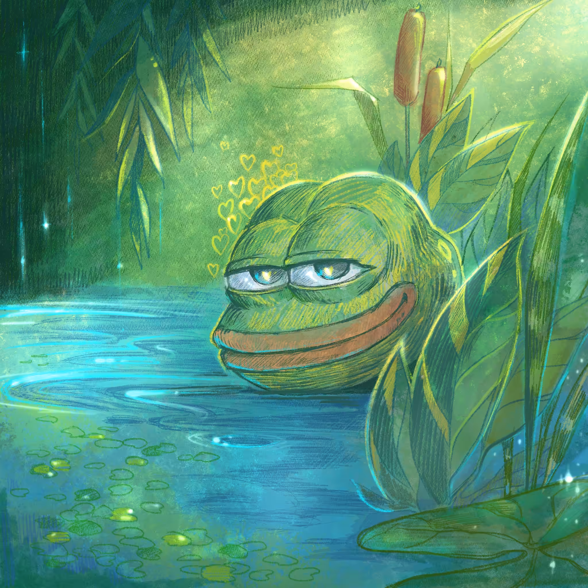 Secret zen pond