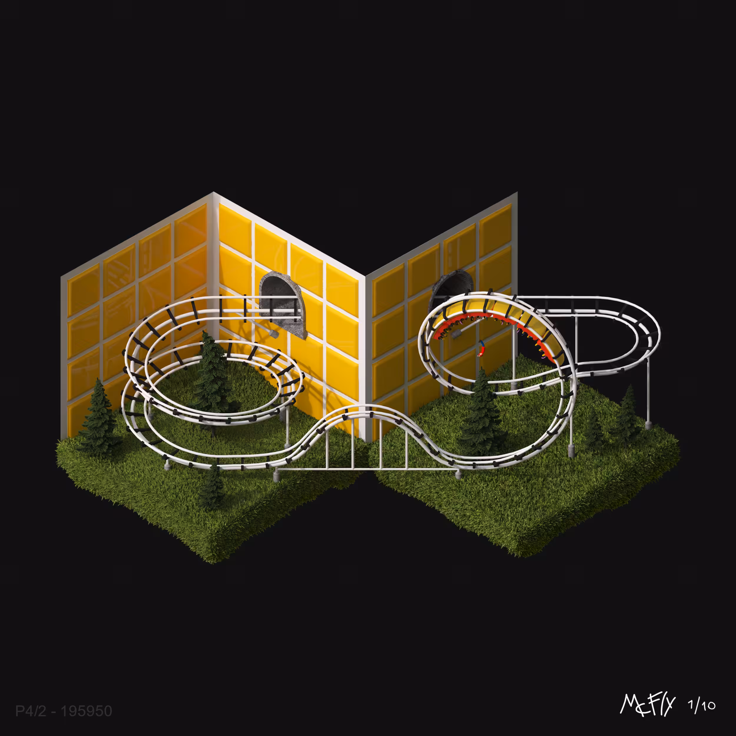 Pyramid 004/2 - Roller Coaster