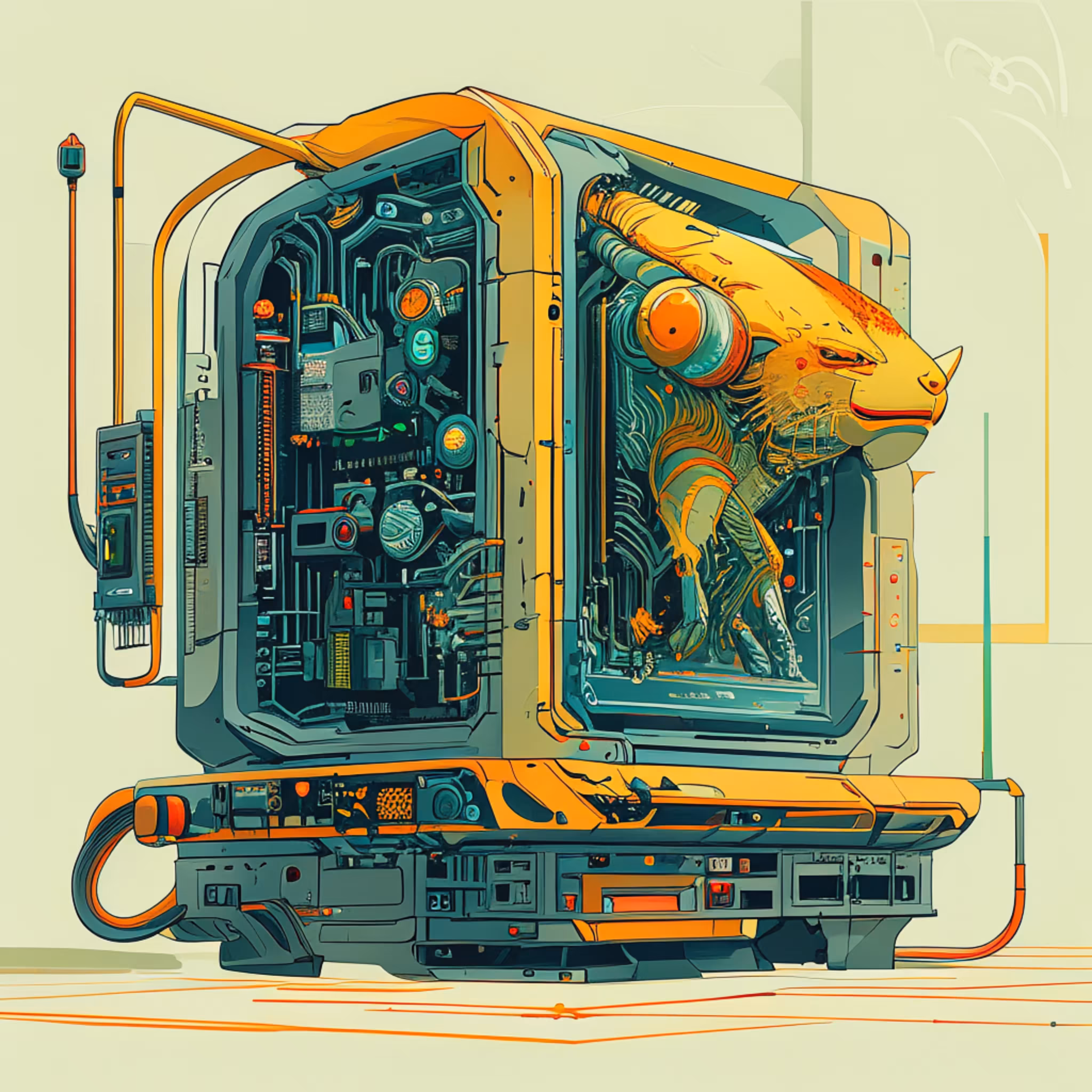 cybernetic symbiosis #15