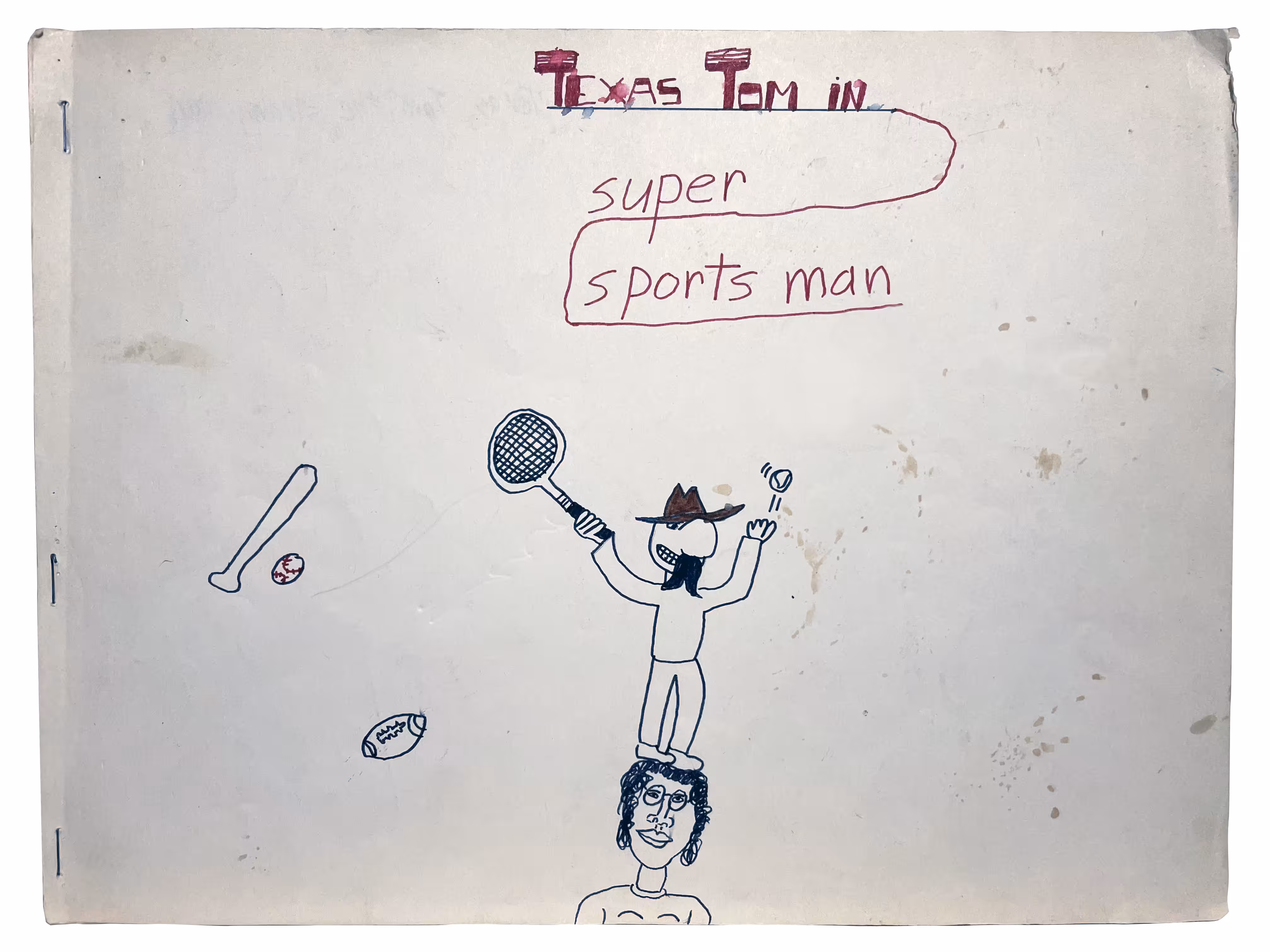Texas Tom - Super Sportsman. Front Cover.