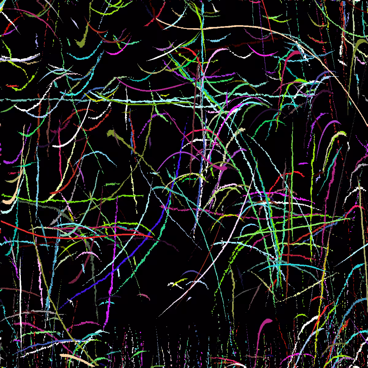 Pollock's Style Generator #11