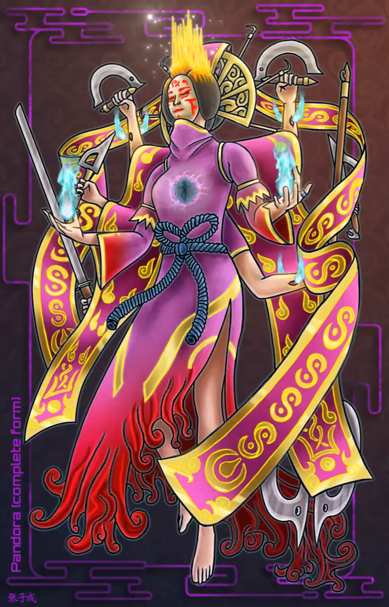 Pandora The All Gifted Goddess