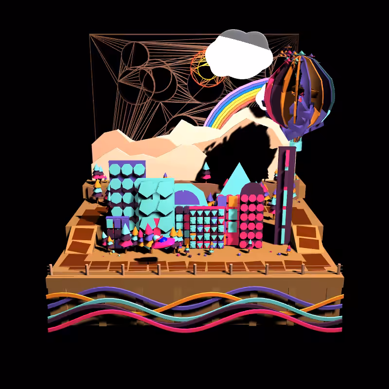 Paper Art 3D #117