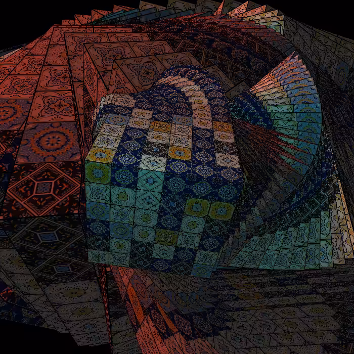PSYCHEDELIC MOSAIC #2