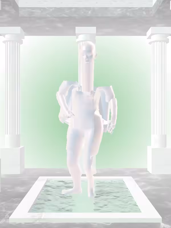HeavenComputer: The Injured Pastel Pearl Woman #2385