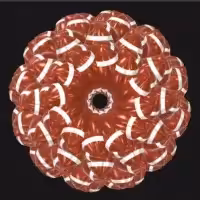 3D pinwheel #110 American Football 