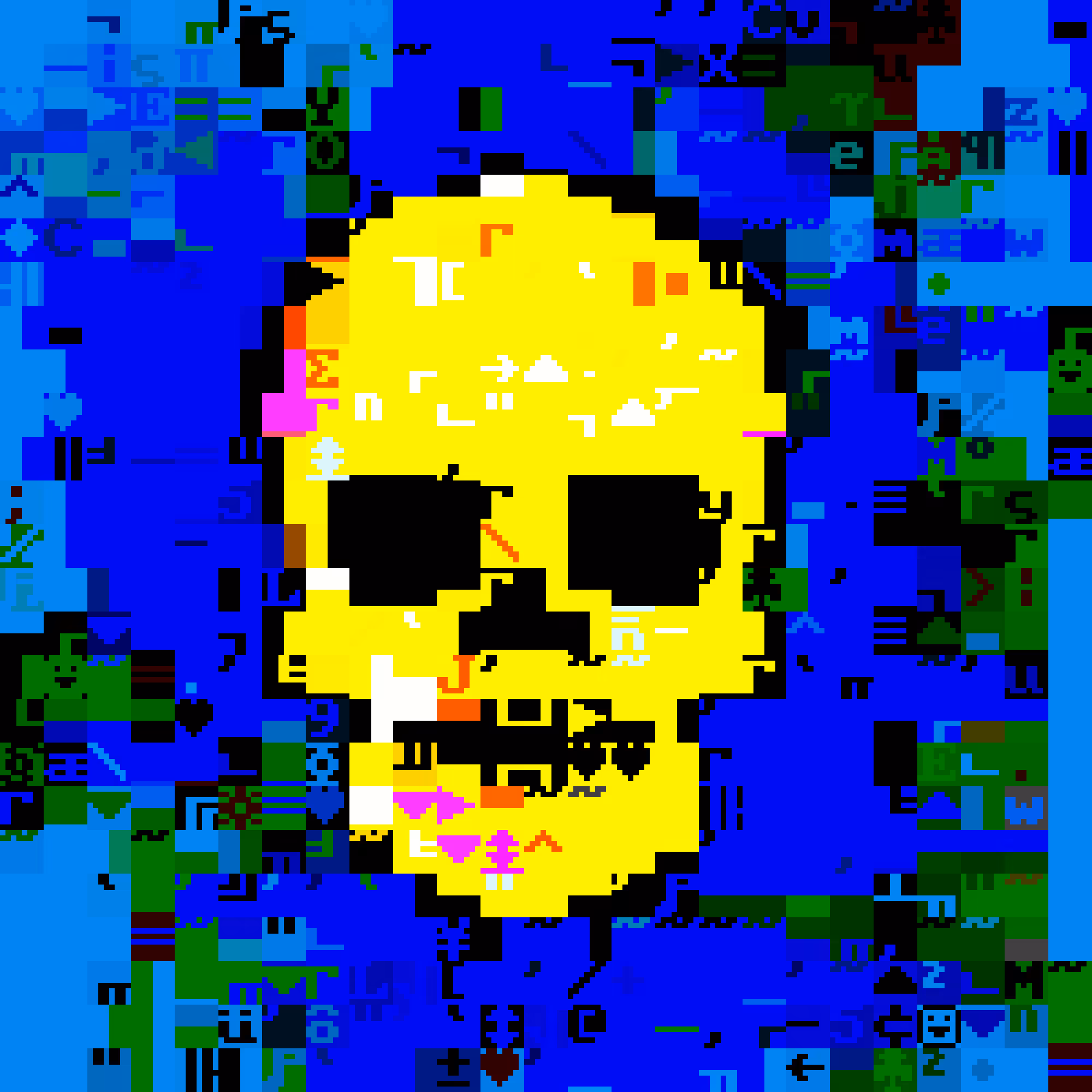 DOS Skull 0011