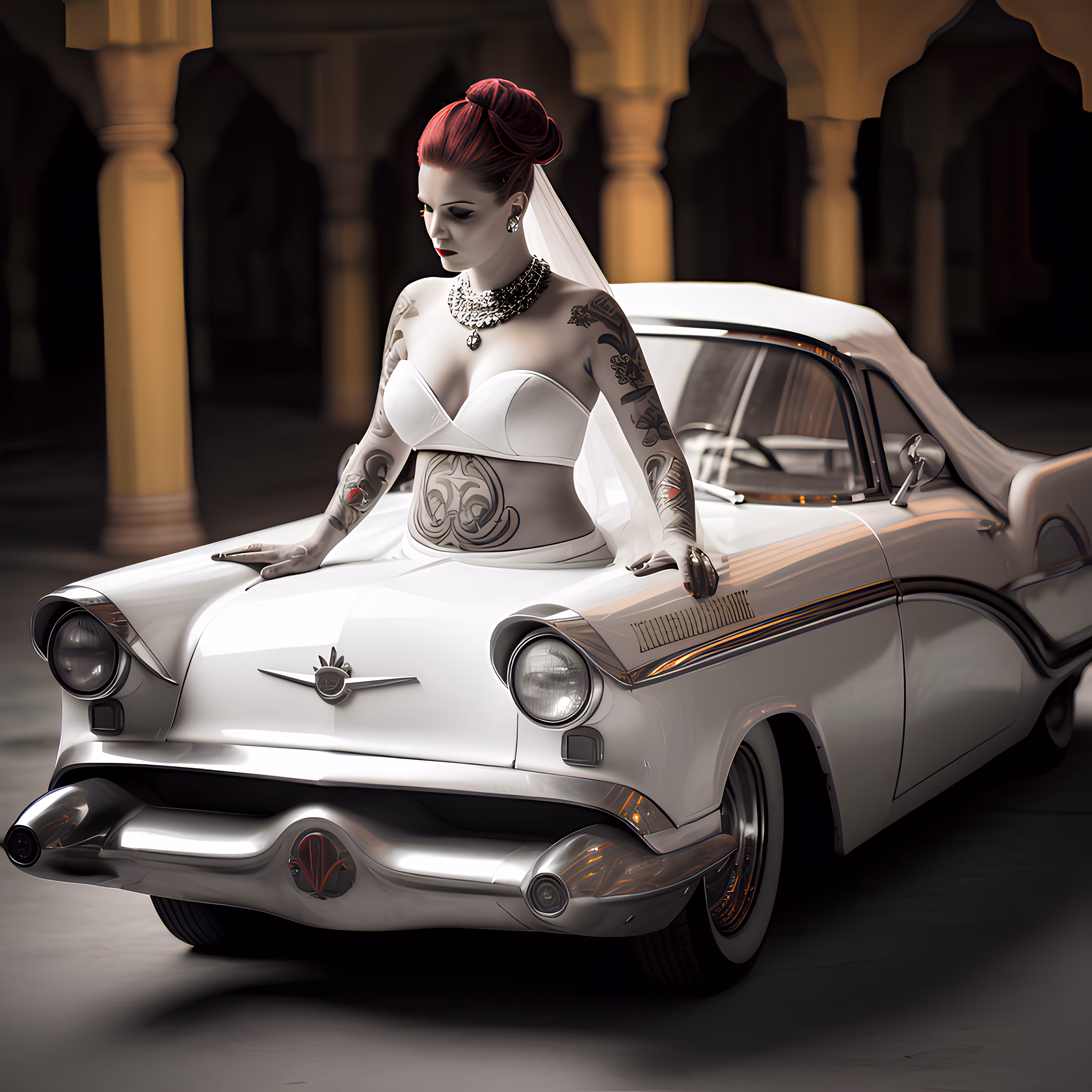 Pixel Bytes: The Car Mermaid