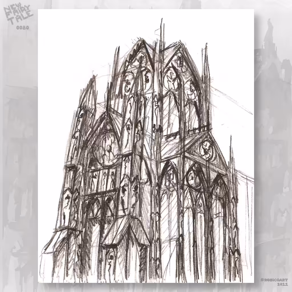 Cathedral in Sketchbook 0080