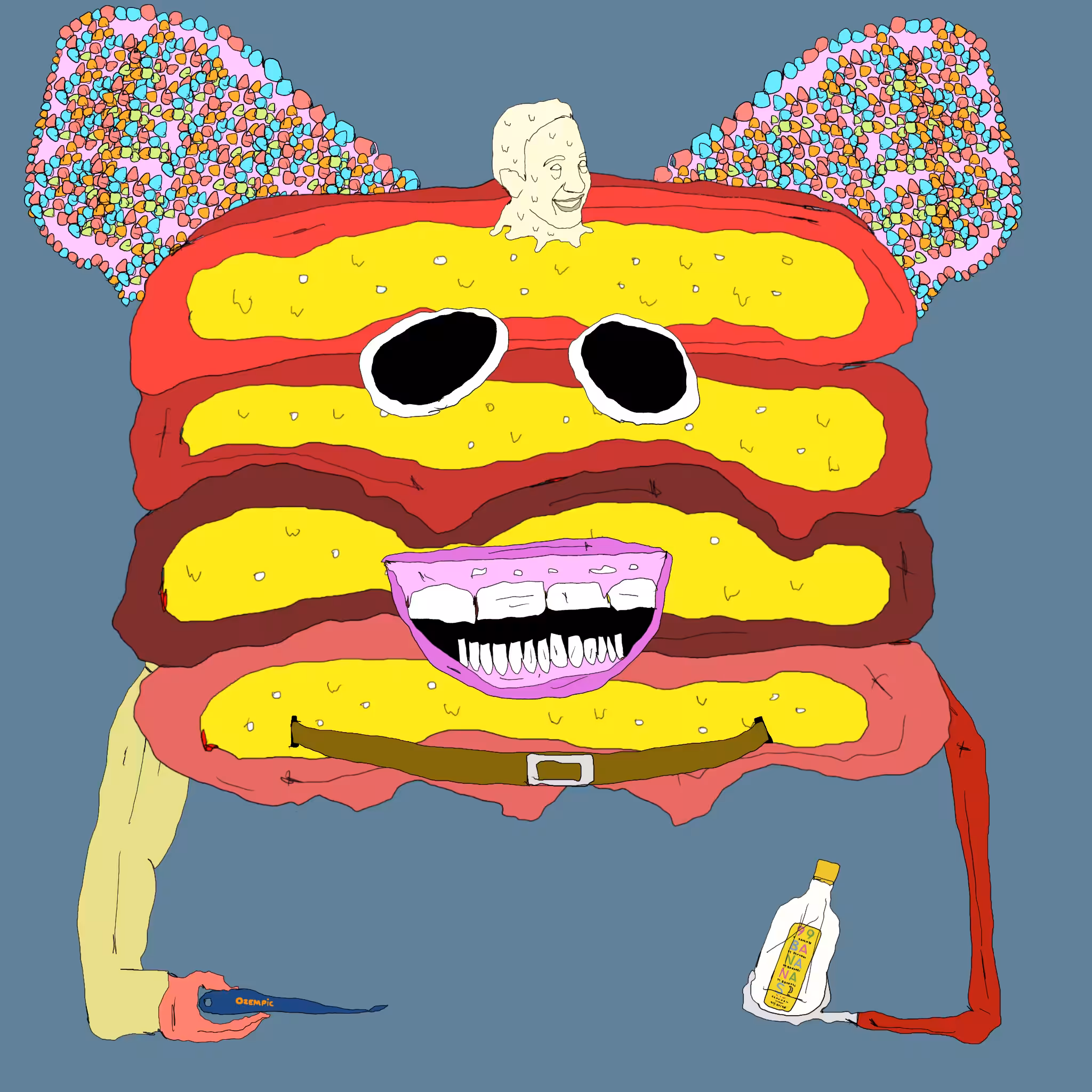 gristle buddeez worldwide: buddee #1746