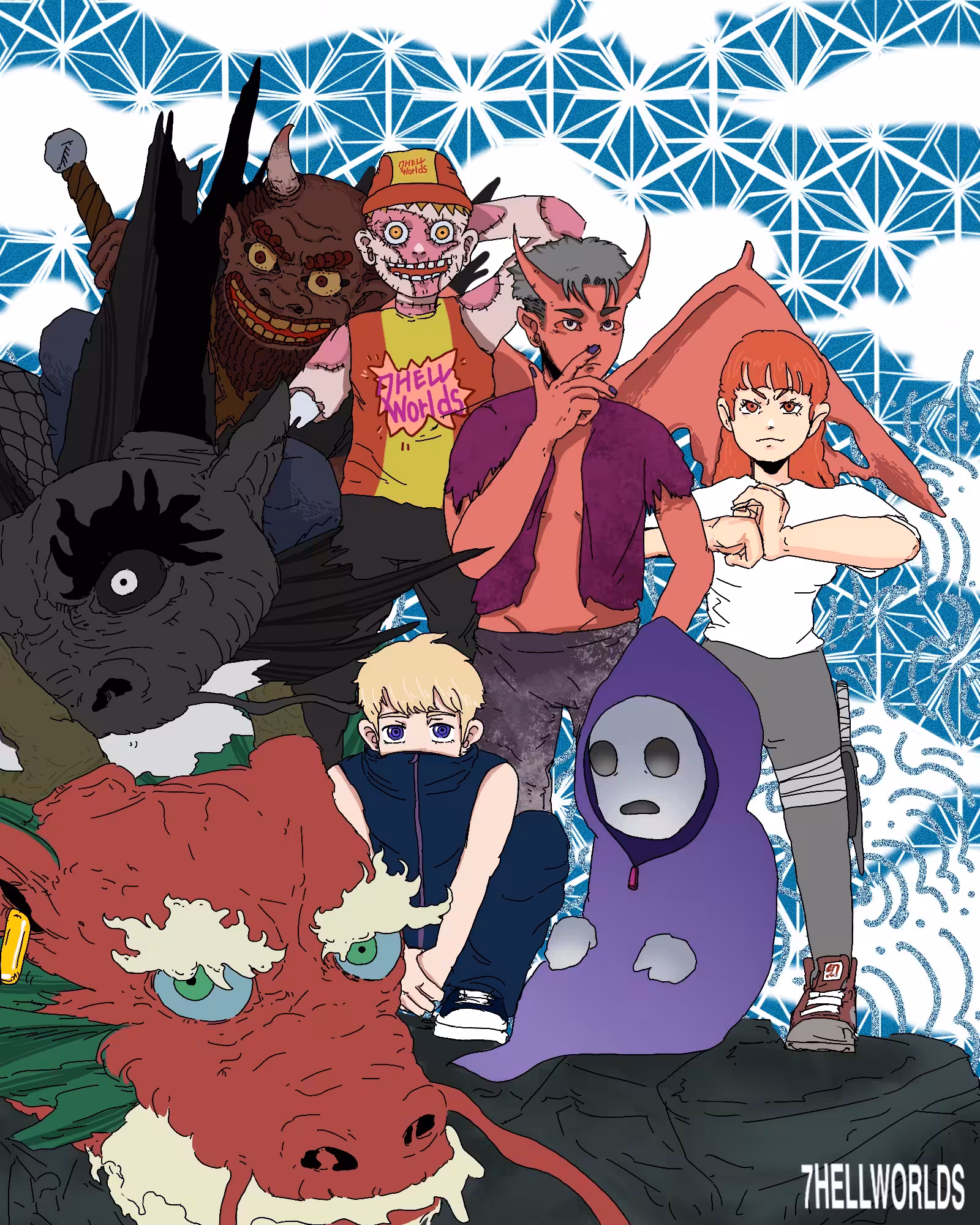 7 Hell Friends #001