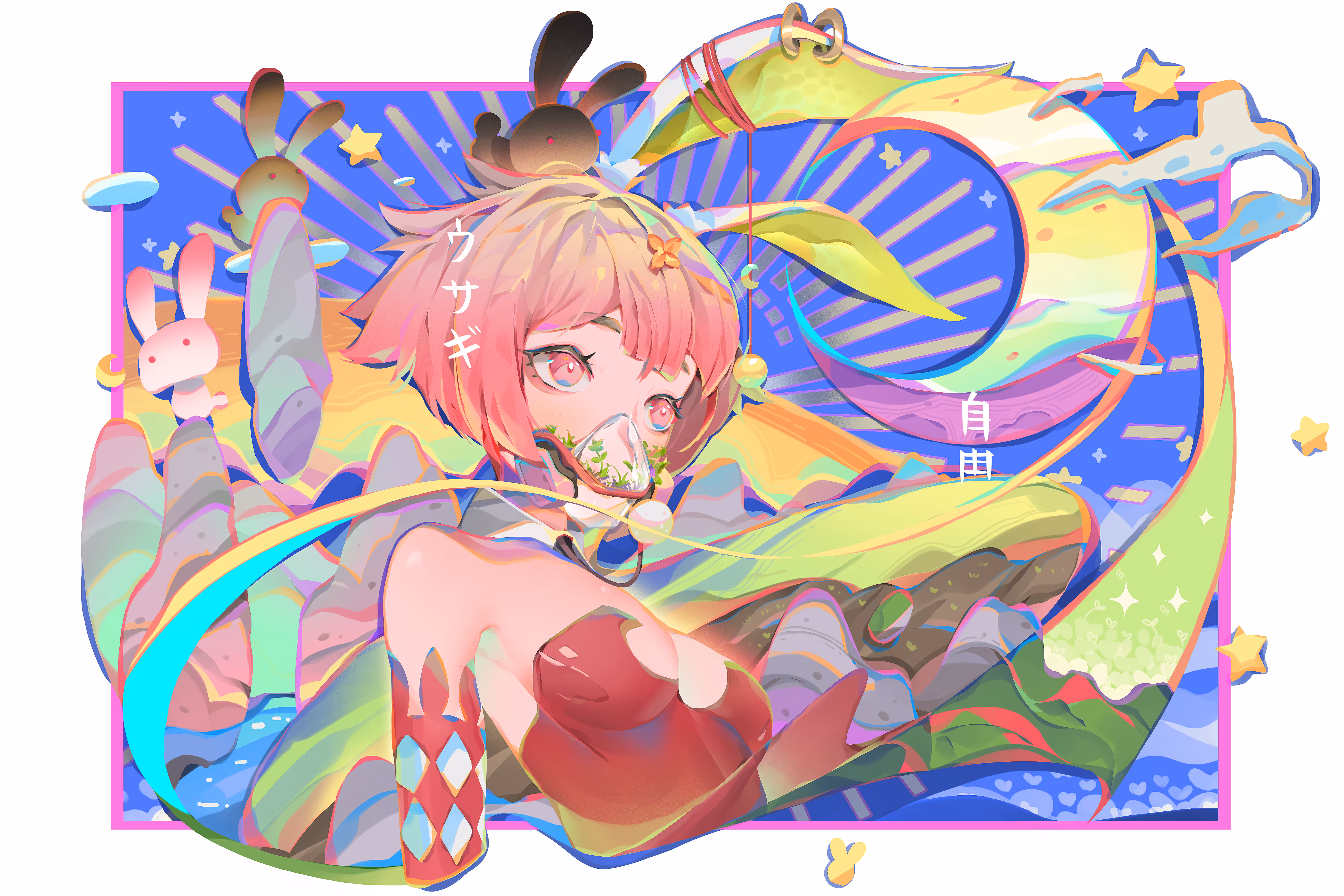 Rabbit SpaceMoon🐰🐇🌙💕