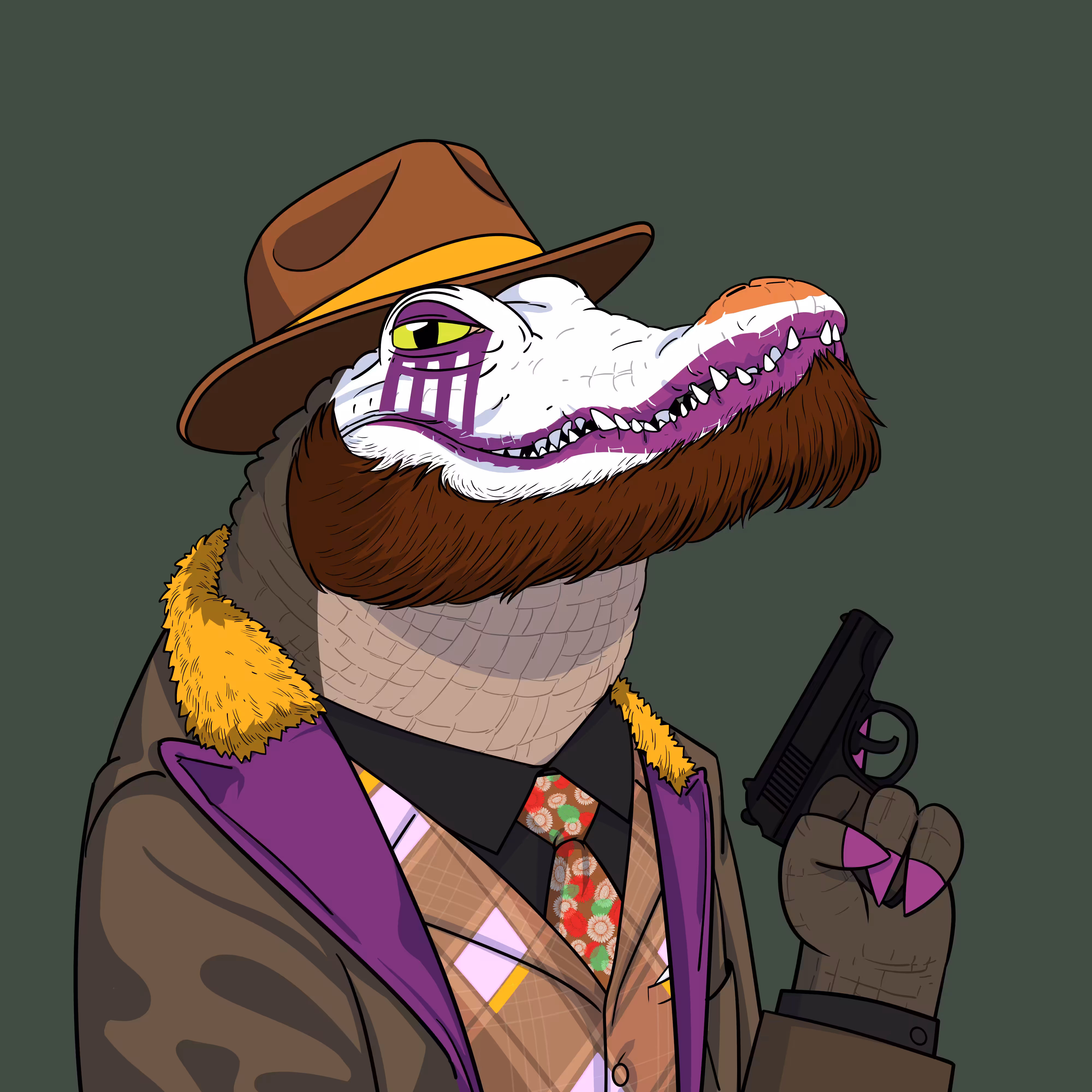 The Gangster Croco: CrocClown #0125