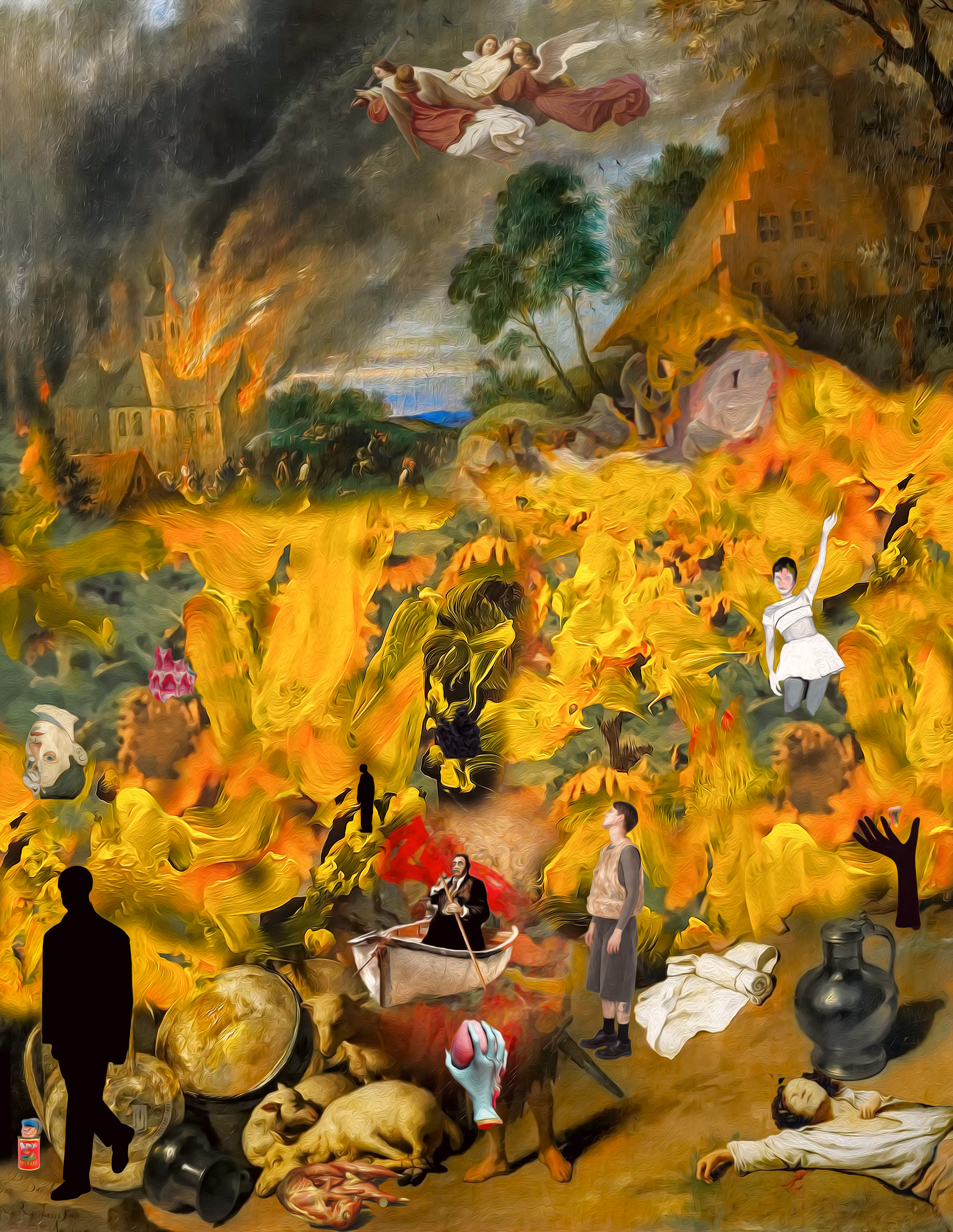 le feu