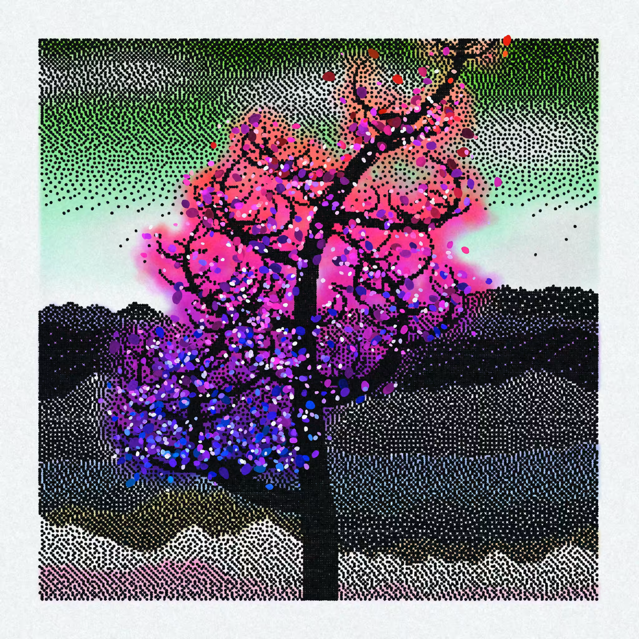 Dithered Branches #249