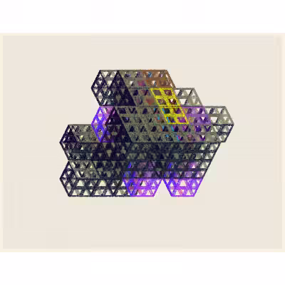 Brutalist Mesh Paintings #8