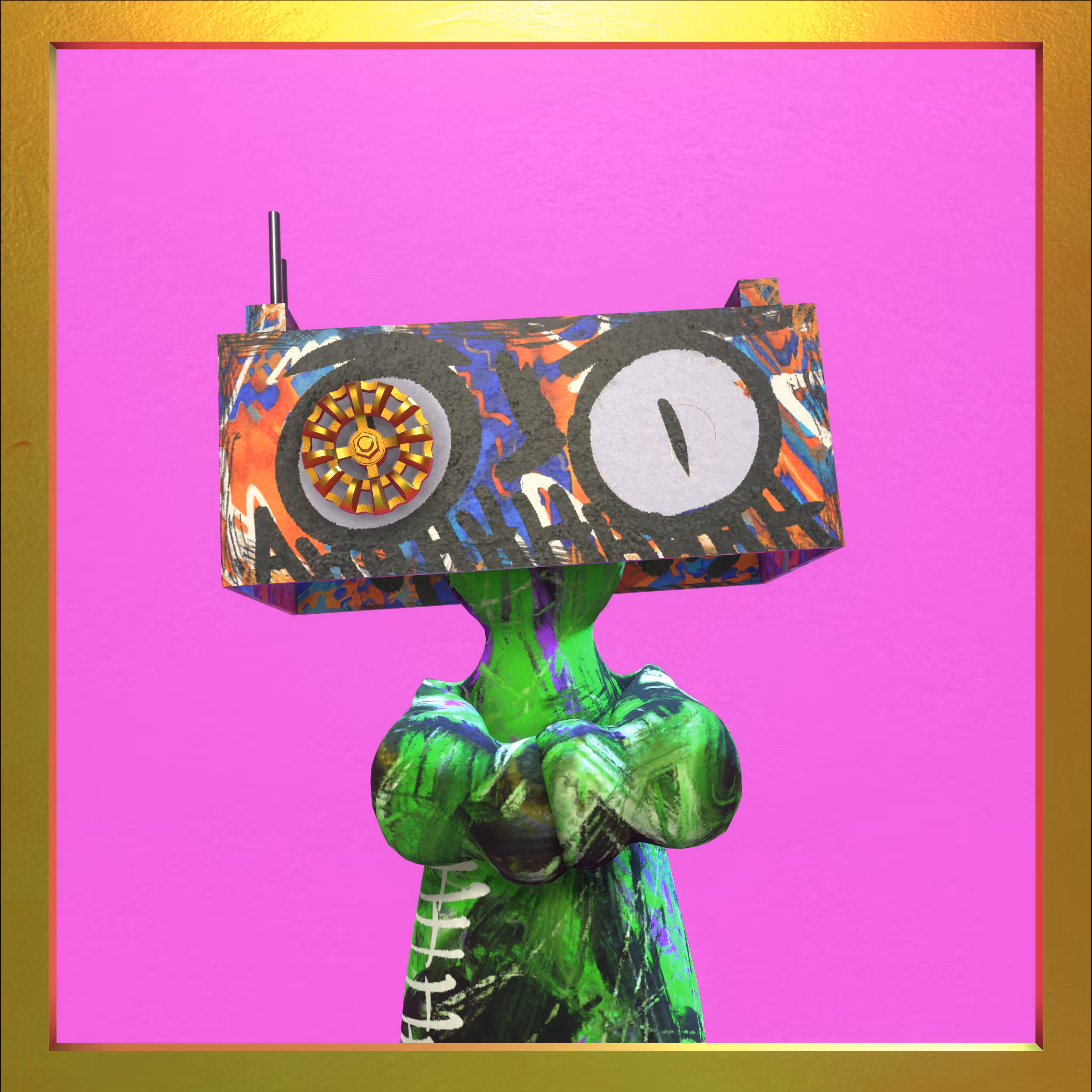 Boomboxhead #24