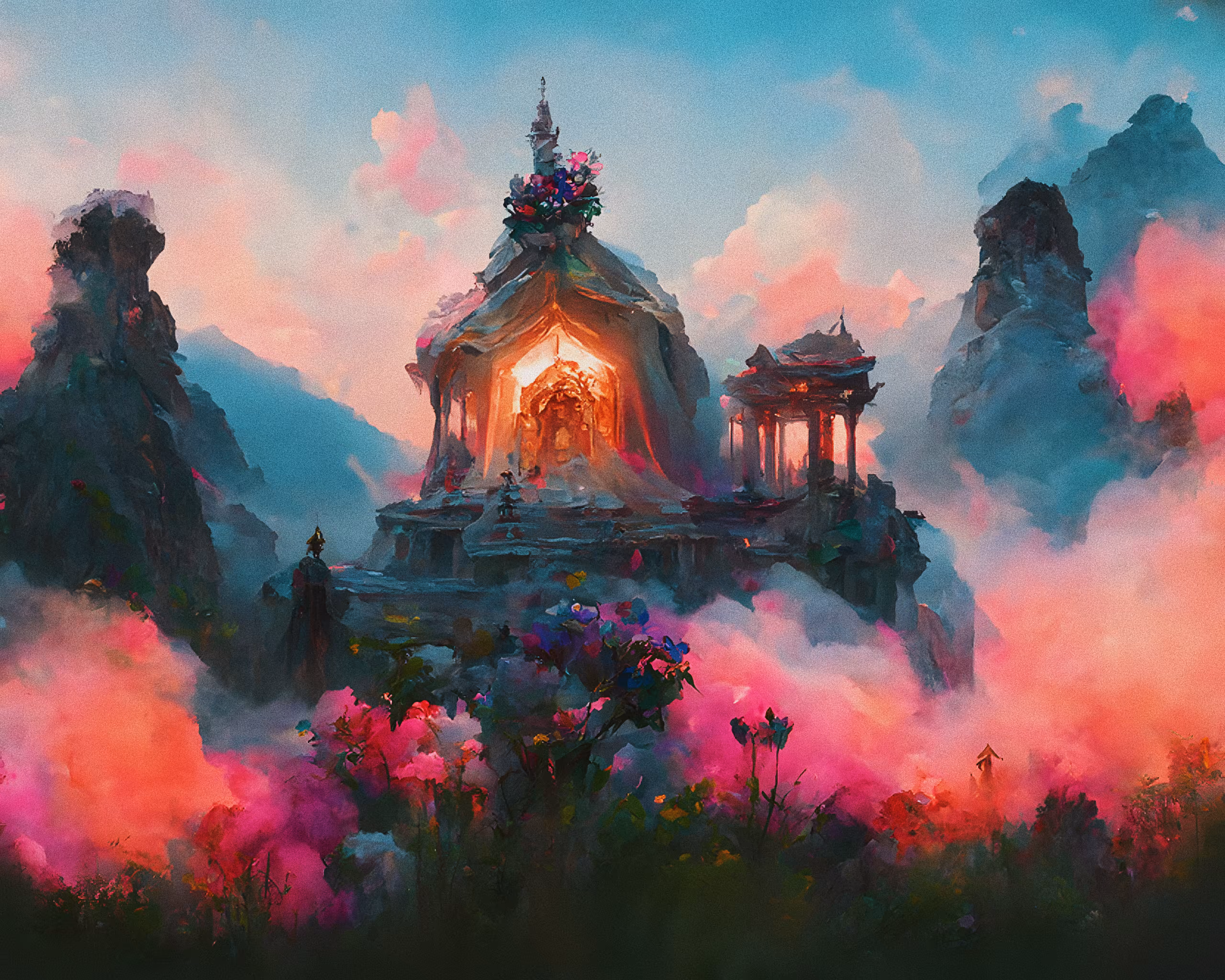 mountain temple #8