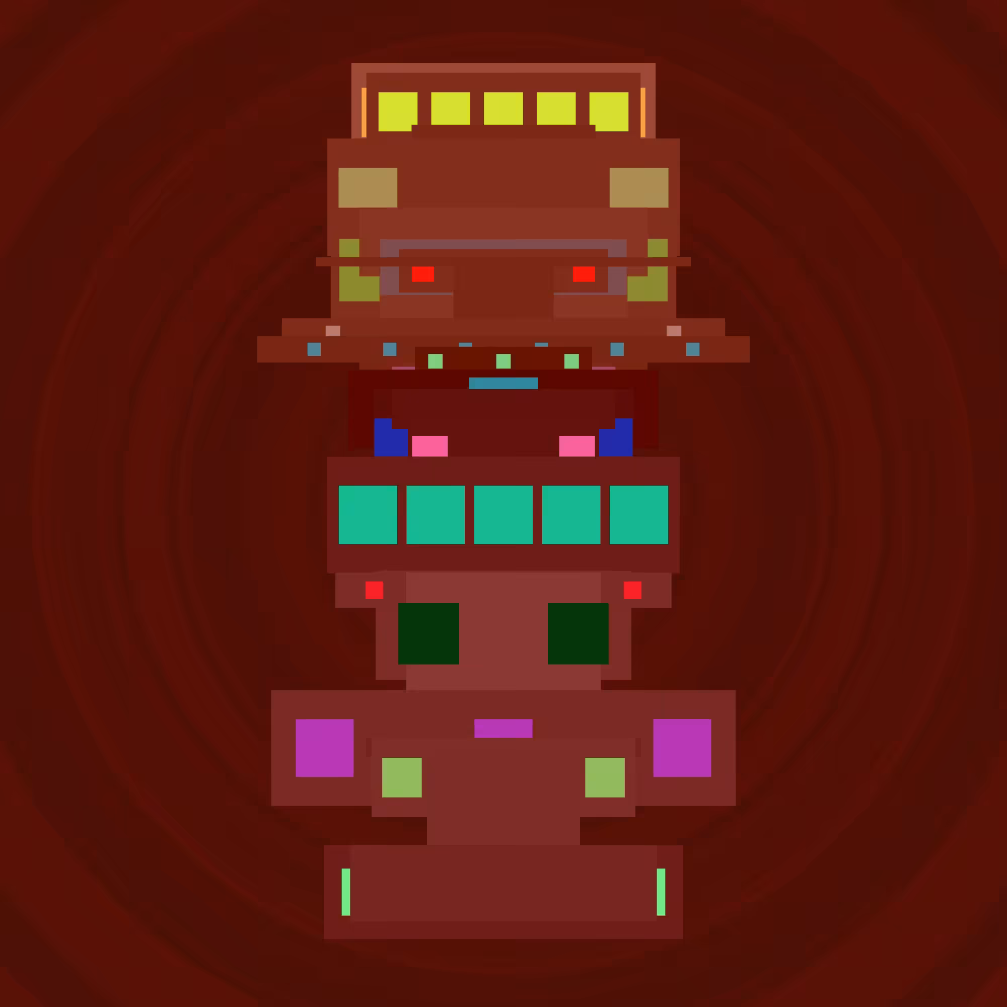 Artificial totem #9