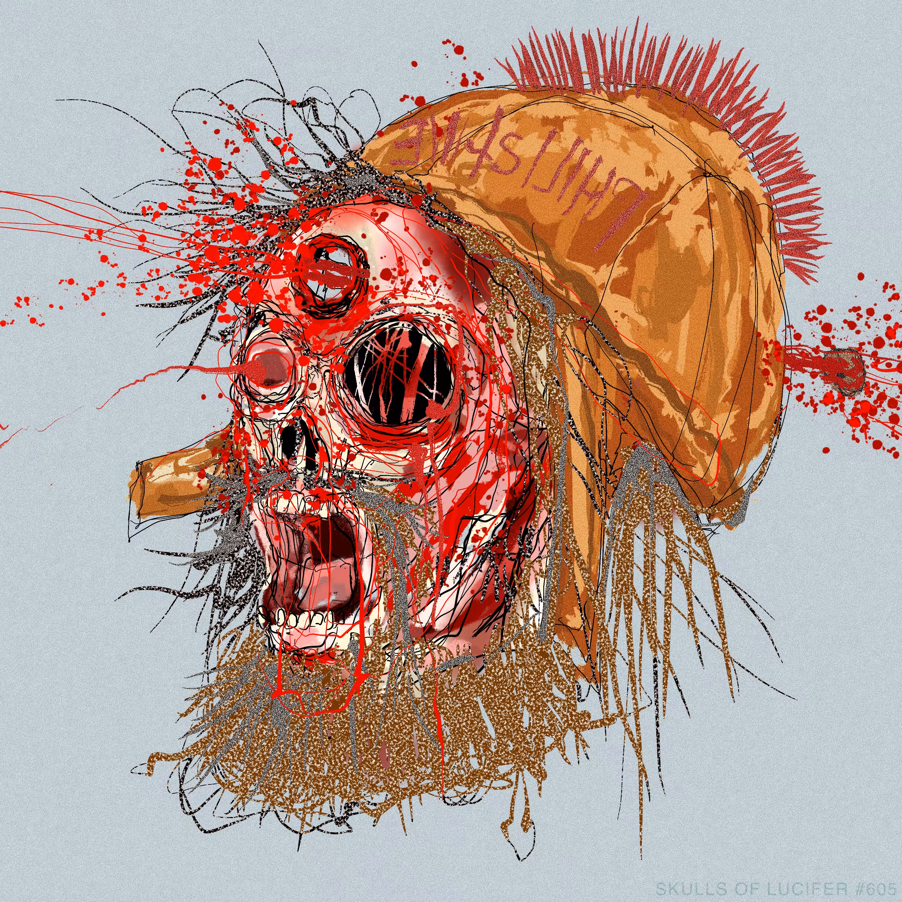 Penetrating TBI & Eventual Cranial Amputation Goliath