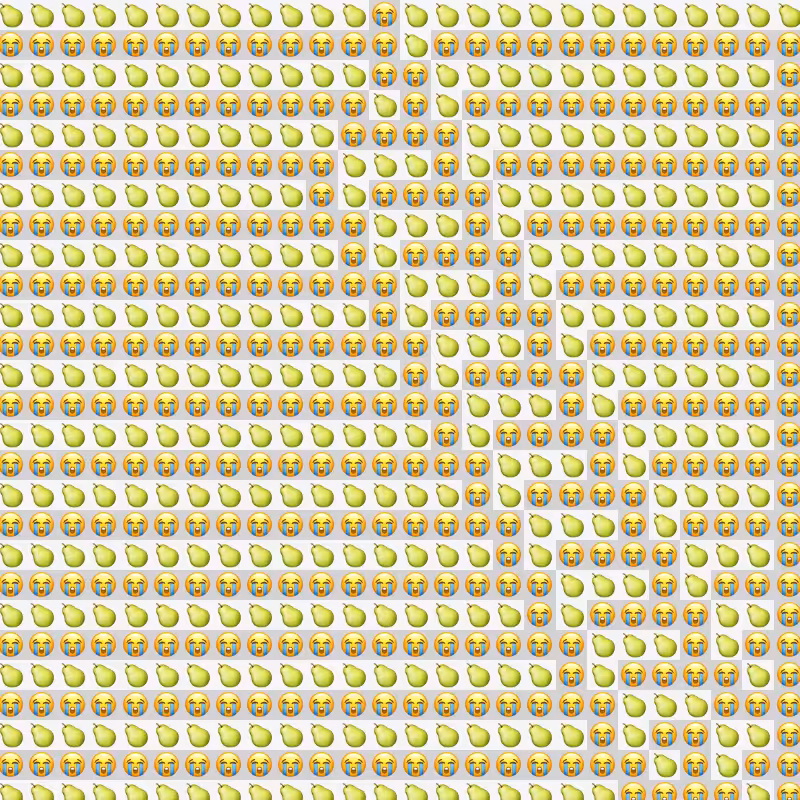 Elementary Cellular Emoji Automata #357